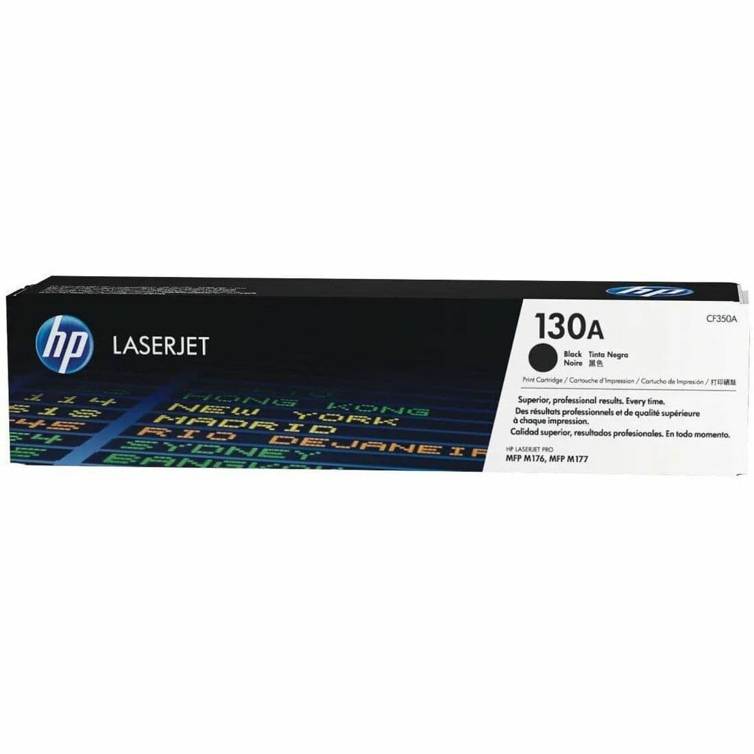 HP 130A Original Laser Toner Cartridge - Black - 1 Each
