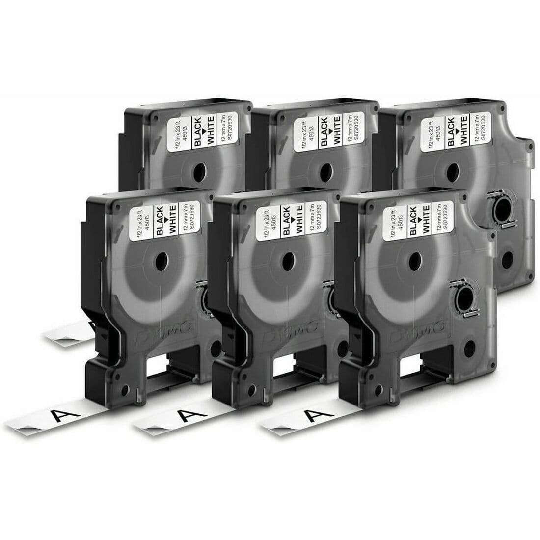 Dymo D1 Electronic Tape Cartridge - 6 / Pack
