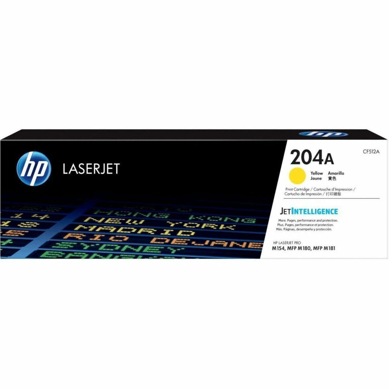 HP 204A Original Standard Yield Laser Toner Cartridge - Yellow - 1 Each