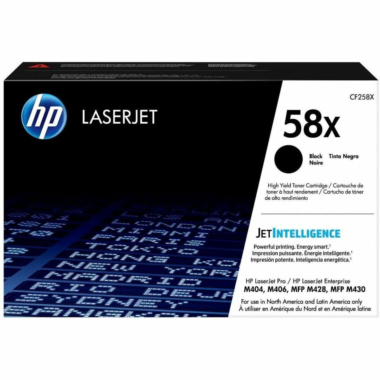 HP 58X Original High Yield Laser Toner Cartridge - Black - 1 Each