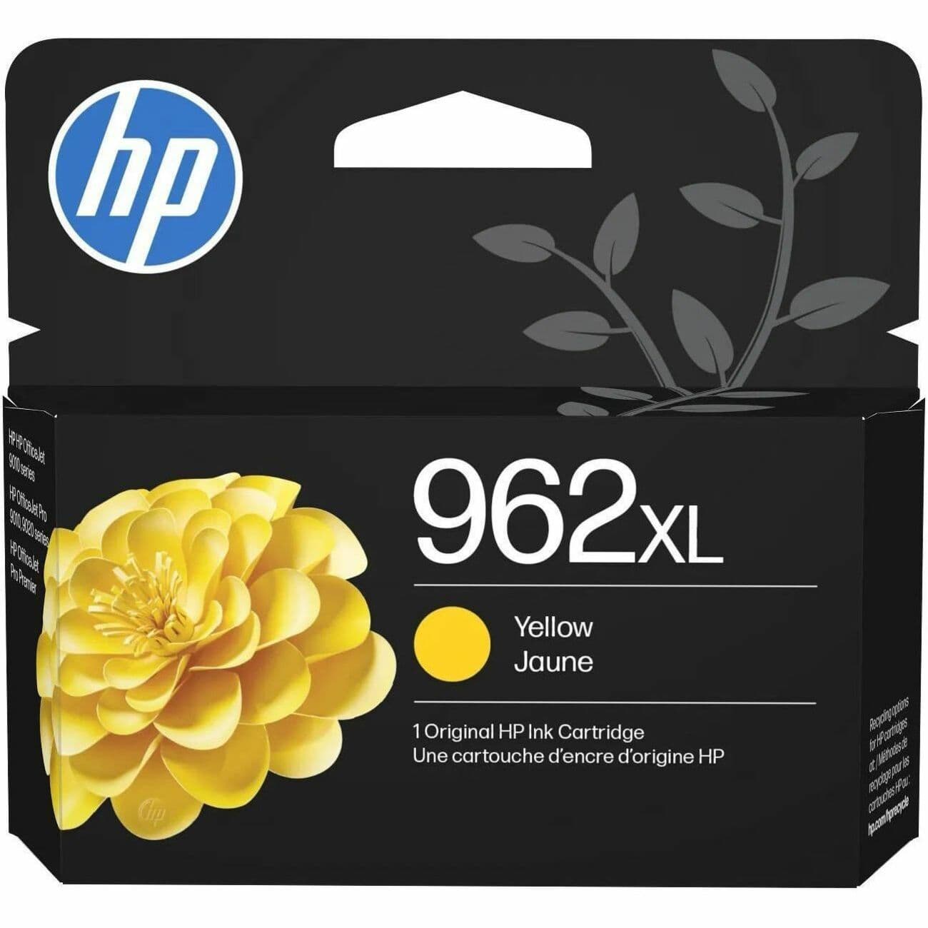 HP 962XL (3JA02AN) Original High Yield Inkjet Ink Cartridge - Yellow - 1 Each