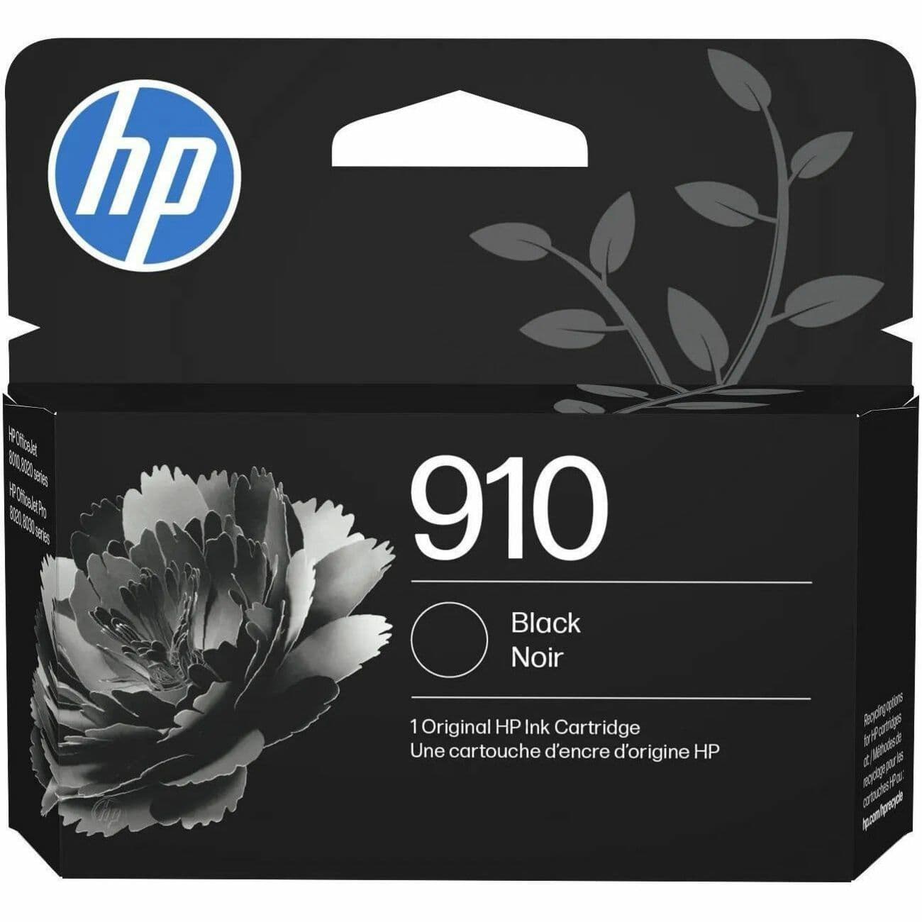 HP 910 (3YL61AN) Original Standard Yield Inkjet Ink Cartridge - Black - 1 Each