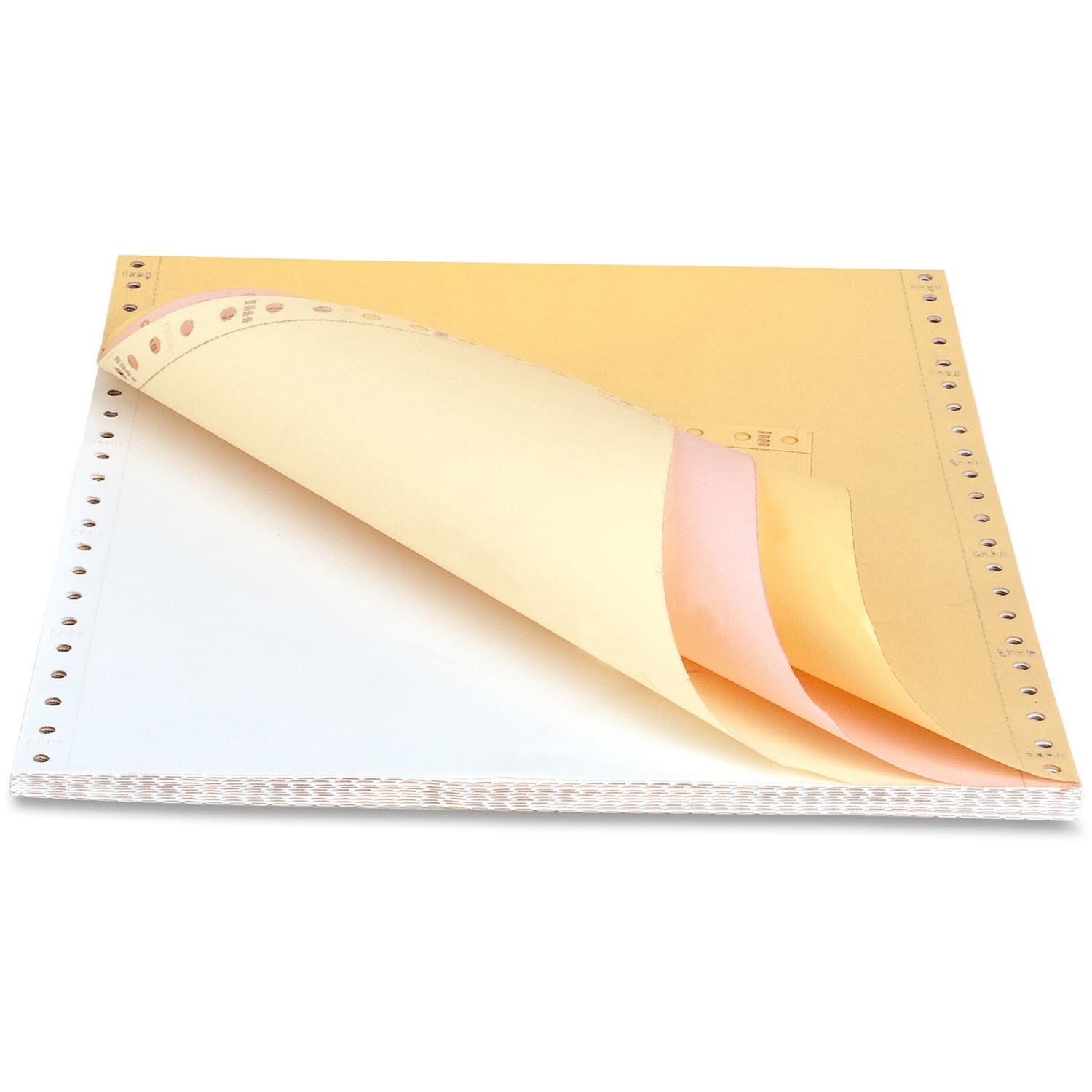 Sparco 4-part Cont.-form Multicolor Computer Paper - 900 / Carton
