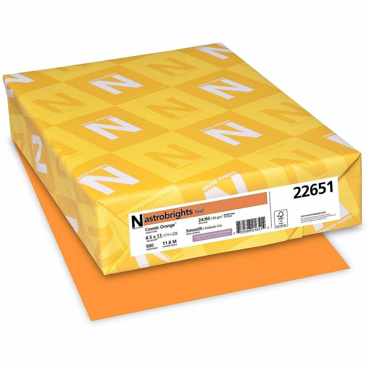 Astrobrights Color Paper - Cosmic Orange