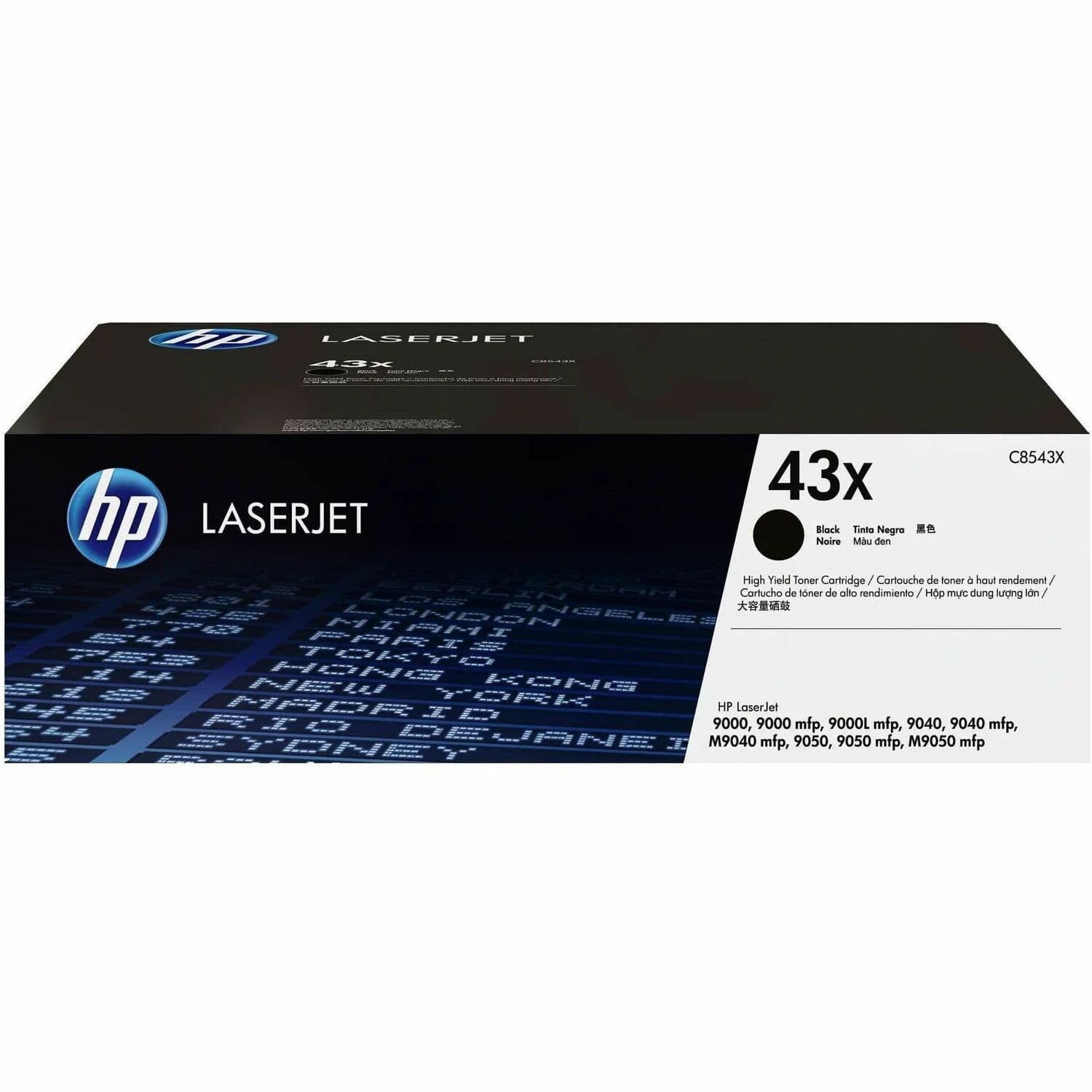 HP 43X Original Laser Toner Cartridge - Single Pack - Black - 1 Each