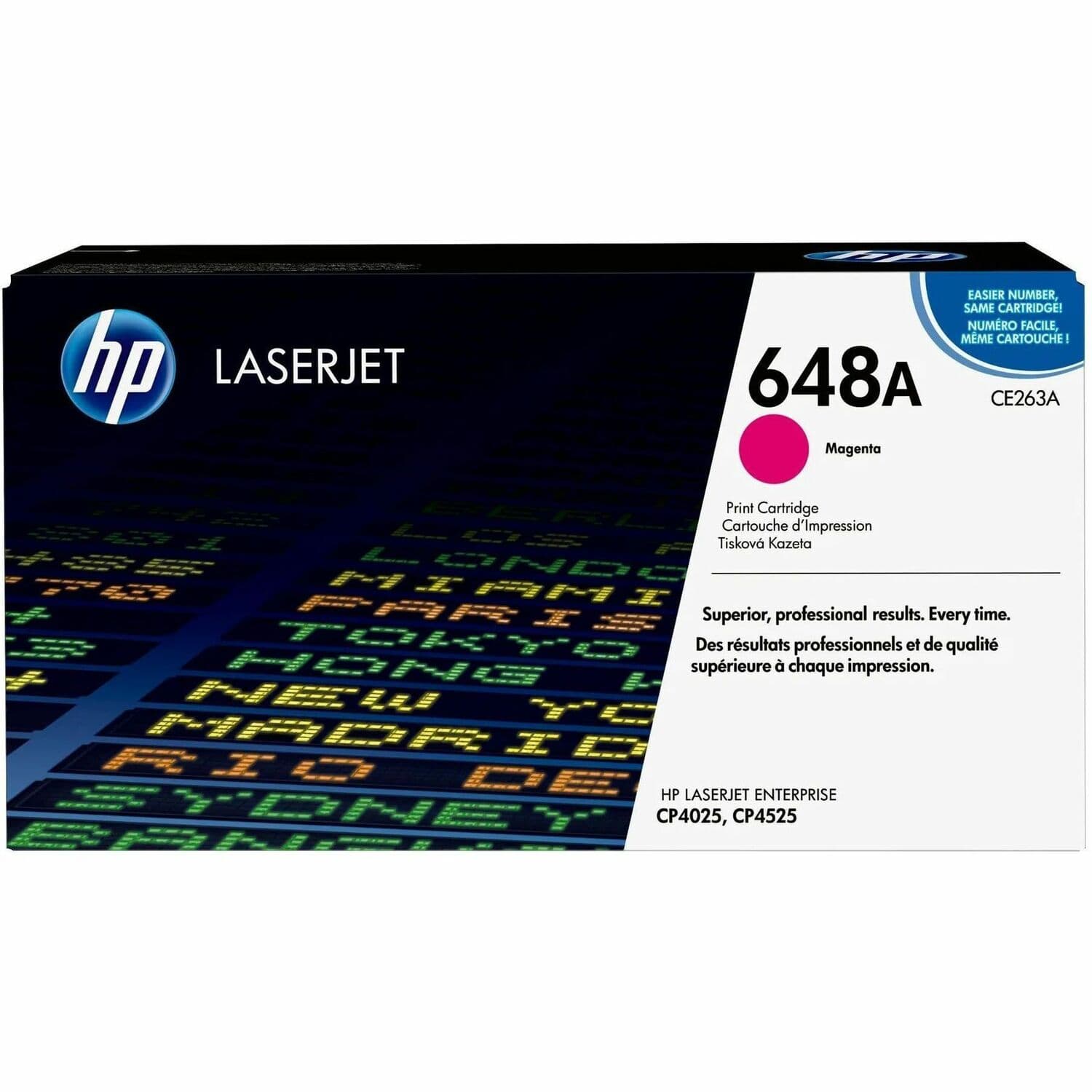 HP 648A Original Laser Toner Cartridge - Single Pack - Magenta - 1 Each