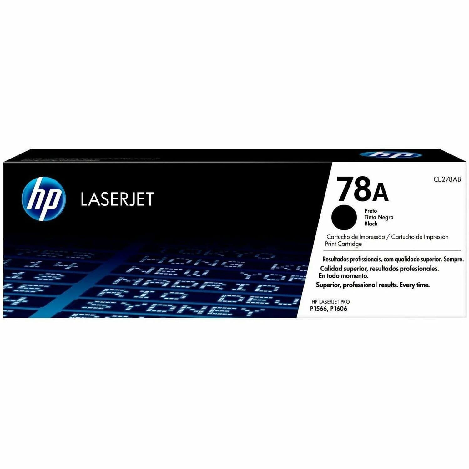 HP 78A Original Laser Toner Cartridge - Single Pack - Black - 1 Each
