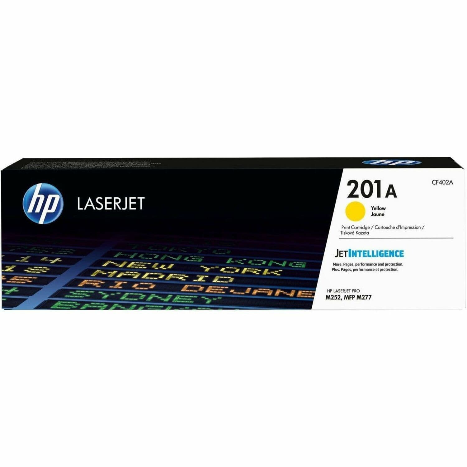 HP 201A Original Laser Toner Cartridge - Yellow - 1 Each