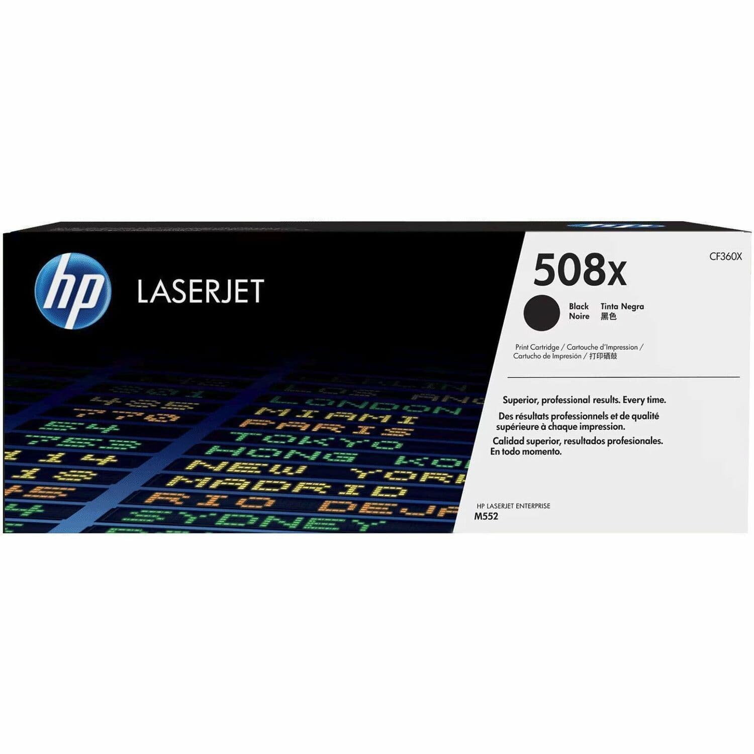 HP 508X Original High Yield Laser Toner Cartridge - Single Pack - Black - 1 Each