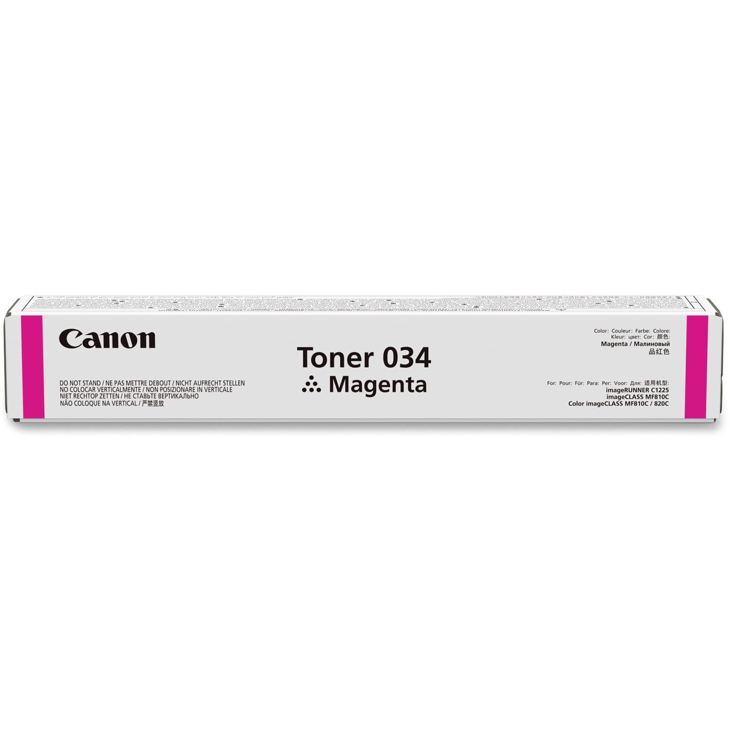 Canon 034 Original Laser Toner Cartridge - Magenta (9452B001)