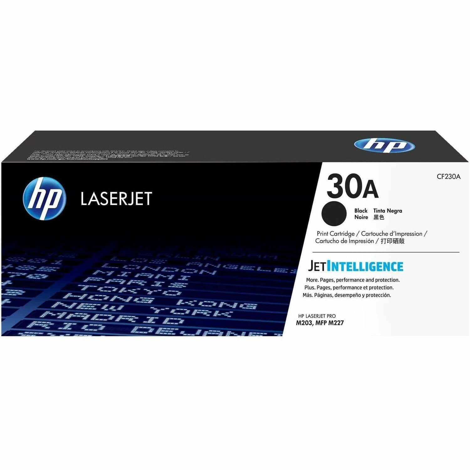 HP 30A Original Laser Toner Cartridge - Single Pack - Black - 1 Each