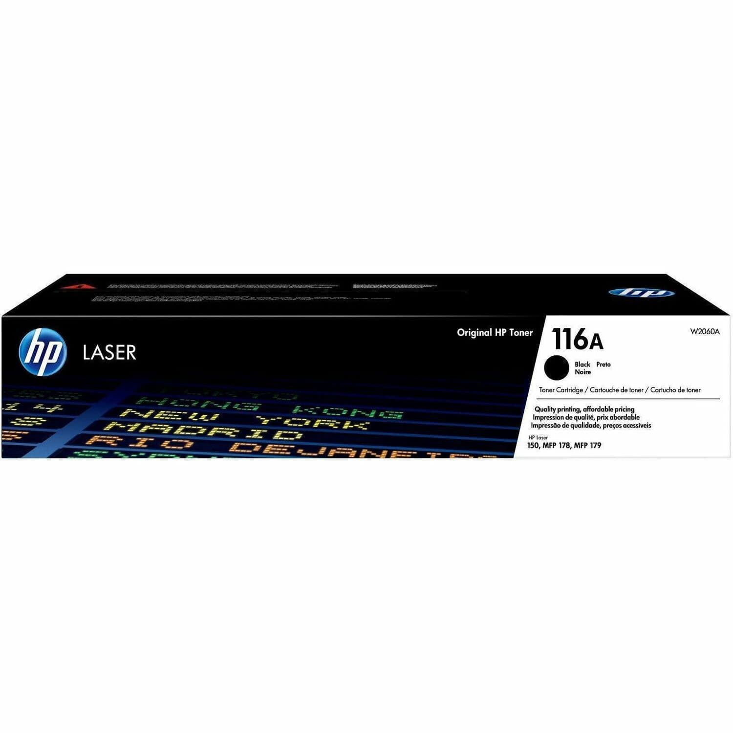 HP 116A Original Laser Toner Cartridge - Black - 1 Each