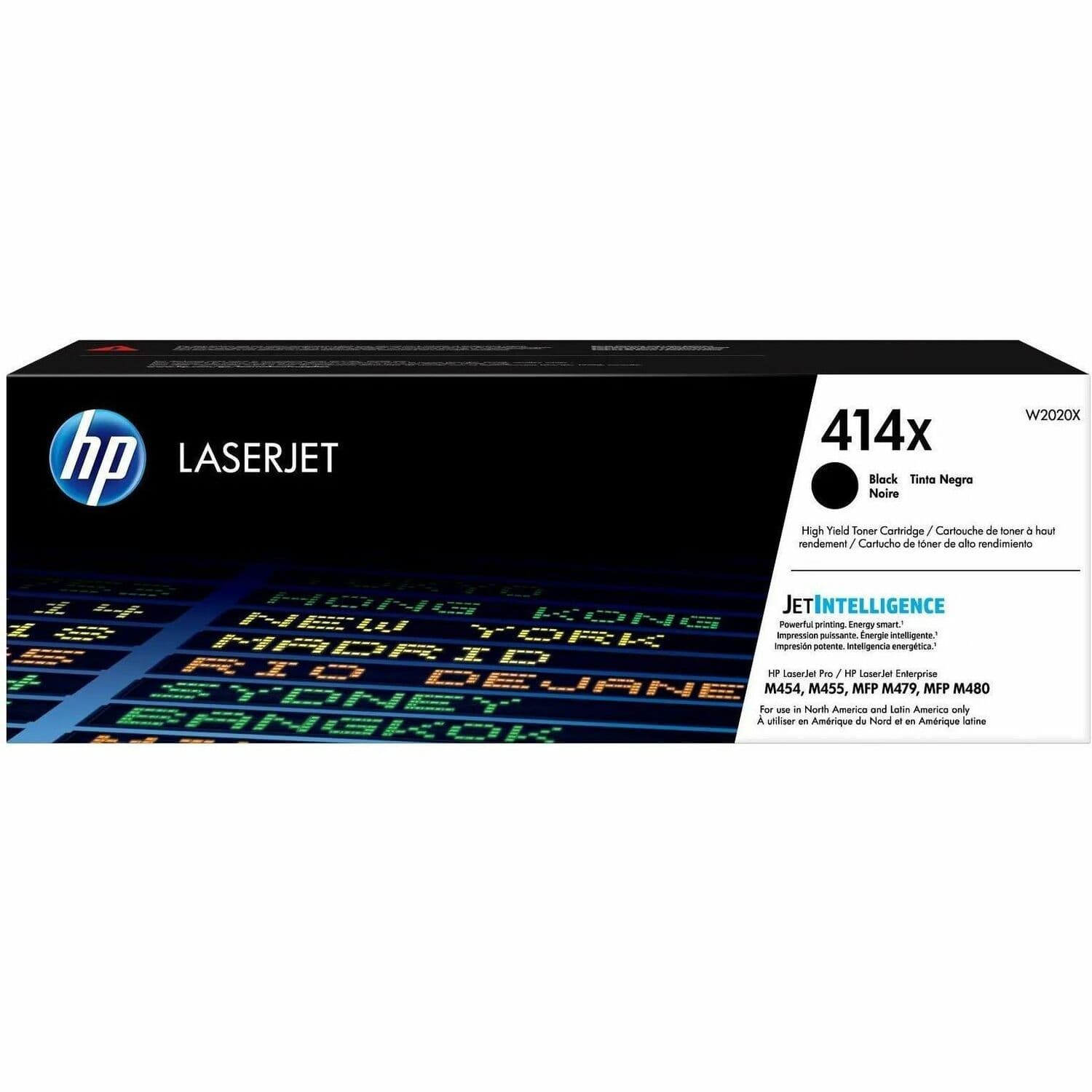 HP 414X Original High Yield Laser Toner Cartridge - Black - 1 Each