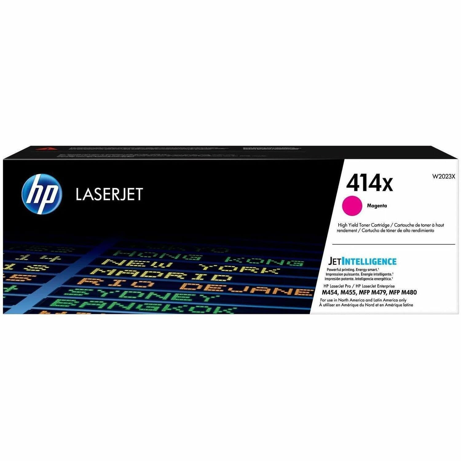HP 414X Original High Yield Laser Toner Cartridge - Magenta (W2023X)