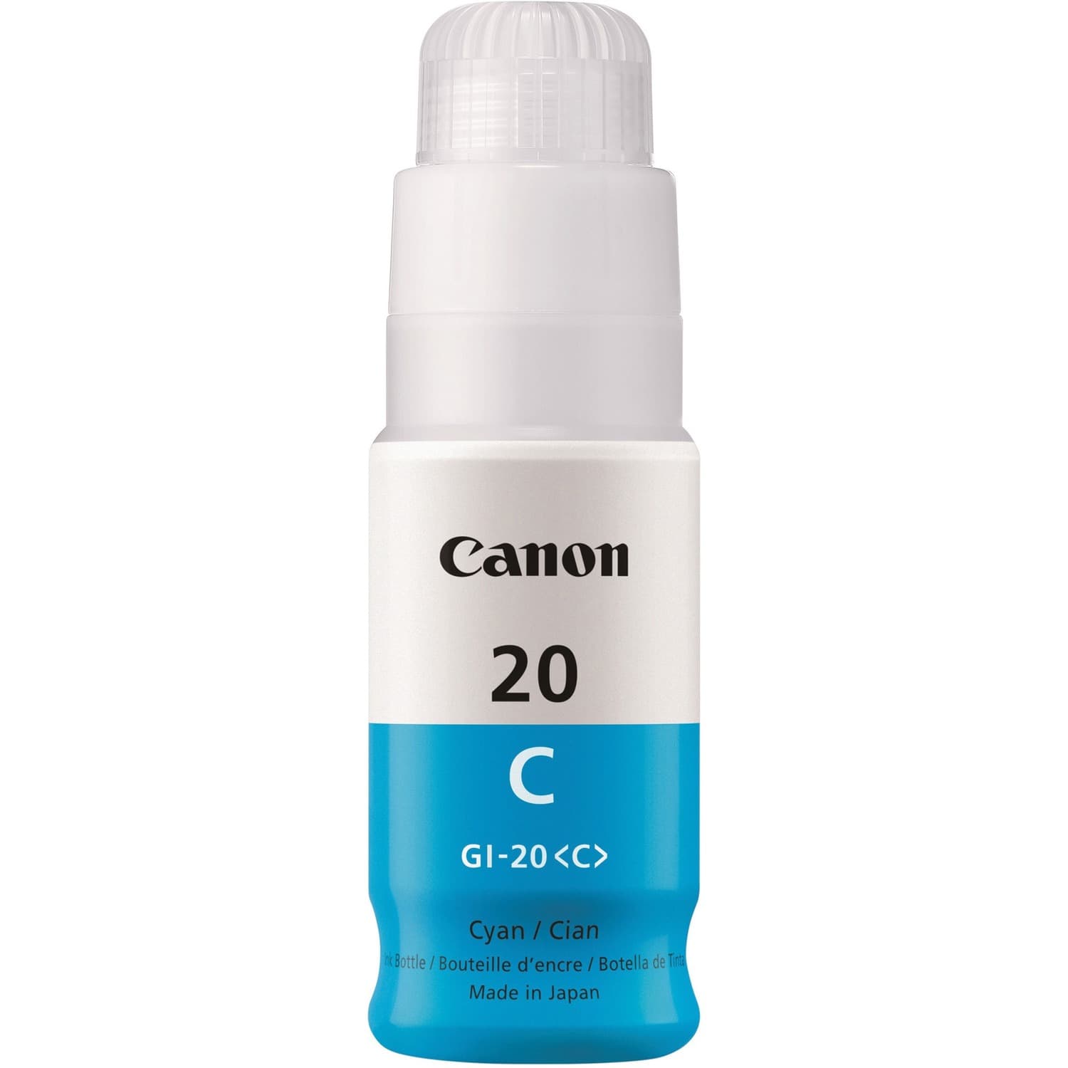 Canon GI-20 MegaTank Ink - Cyan (3394C001)