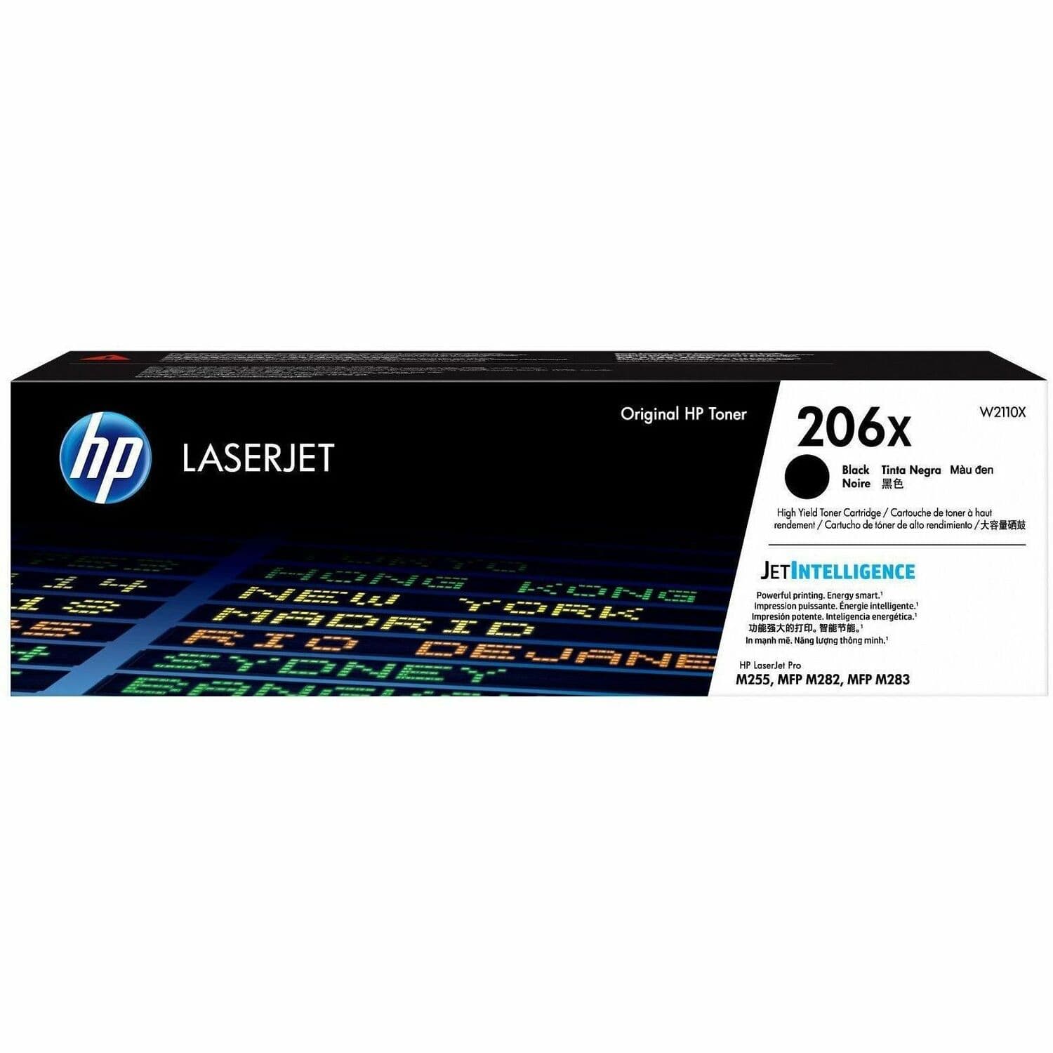 HP 206X Original High Yield Laser Toner Cartridge - Black - 1 Each