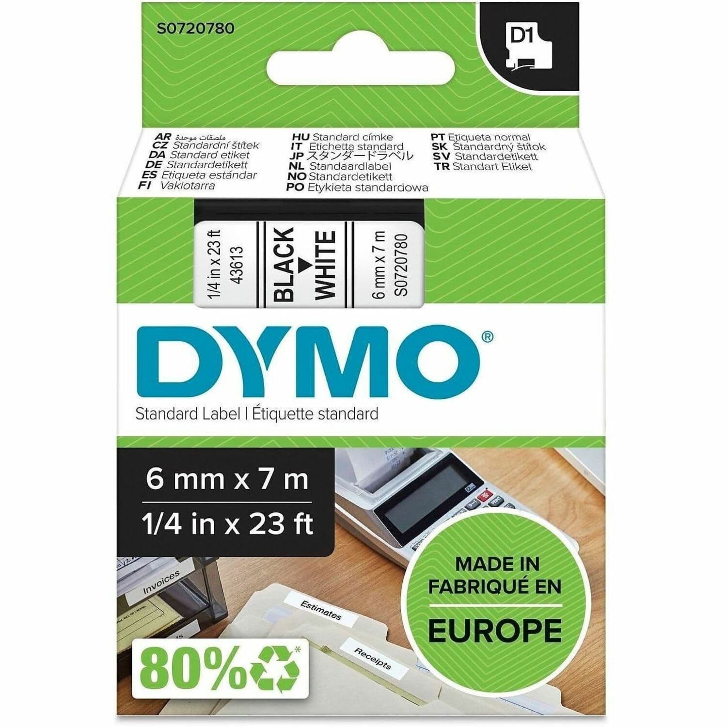Dymo D1 Electronic Tape Cartridge