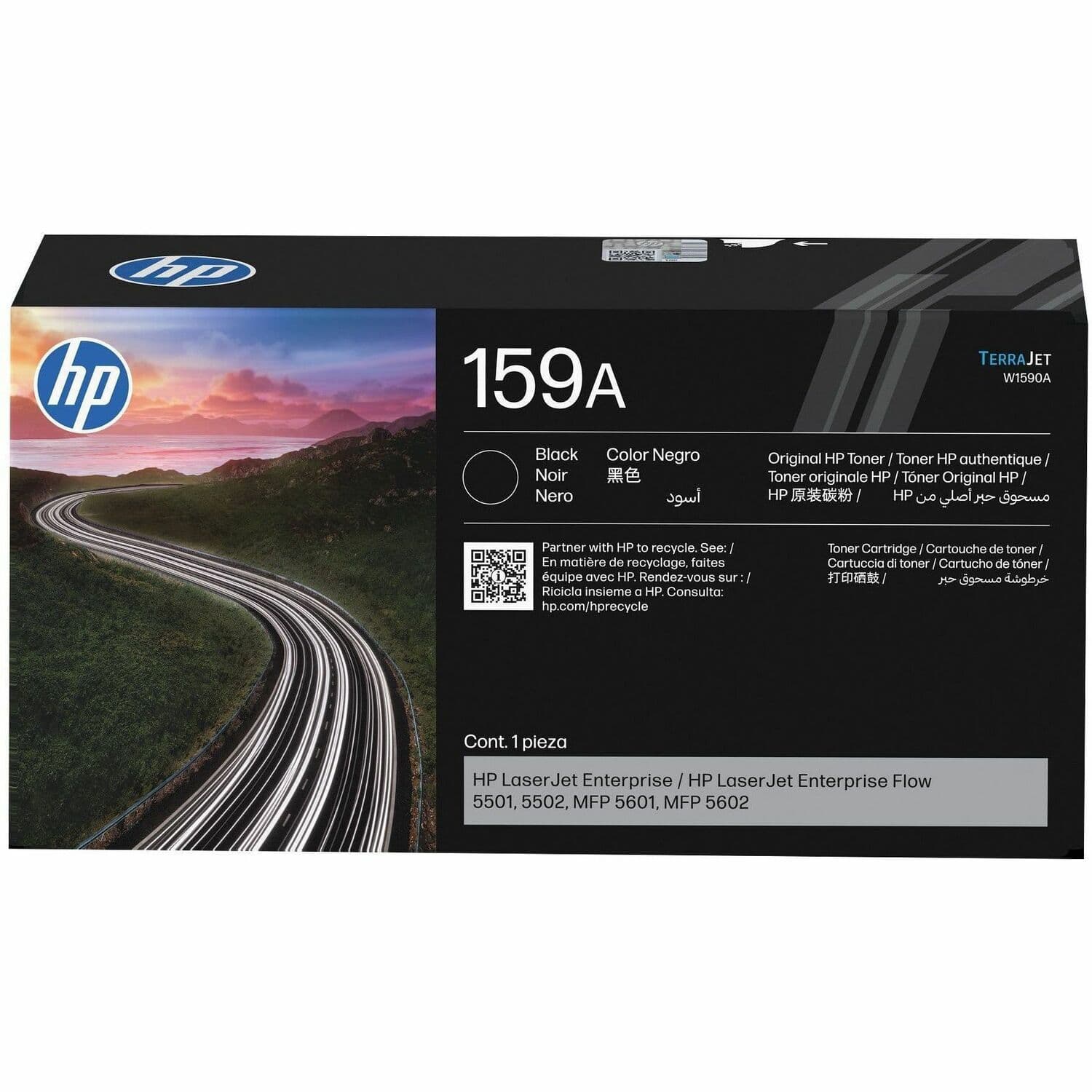 HP 159A Original Standard Yield Laser Toner Cartridge - Black - 1 Each