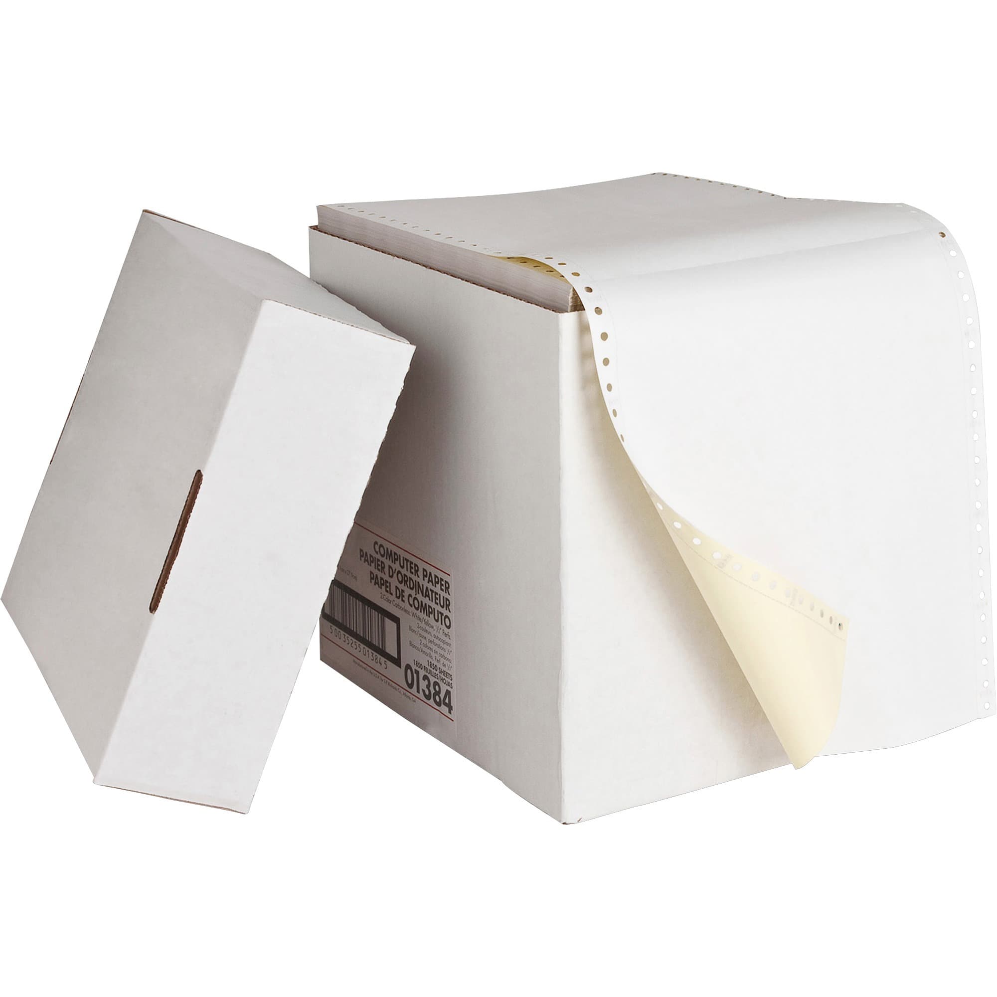 Sparco Multicolor Carbonless Computer Paper - 1850 / Carton