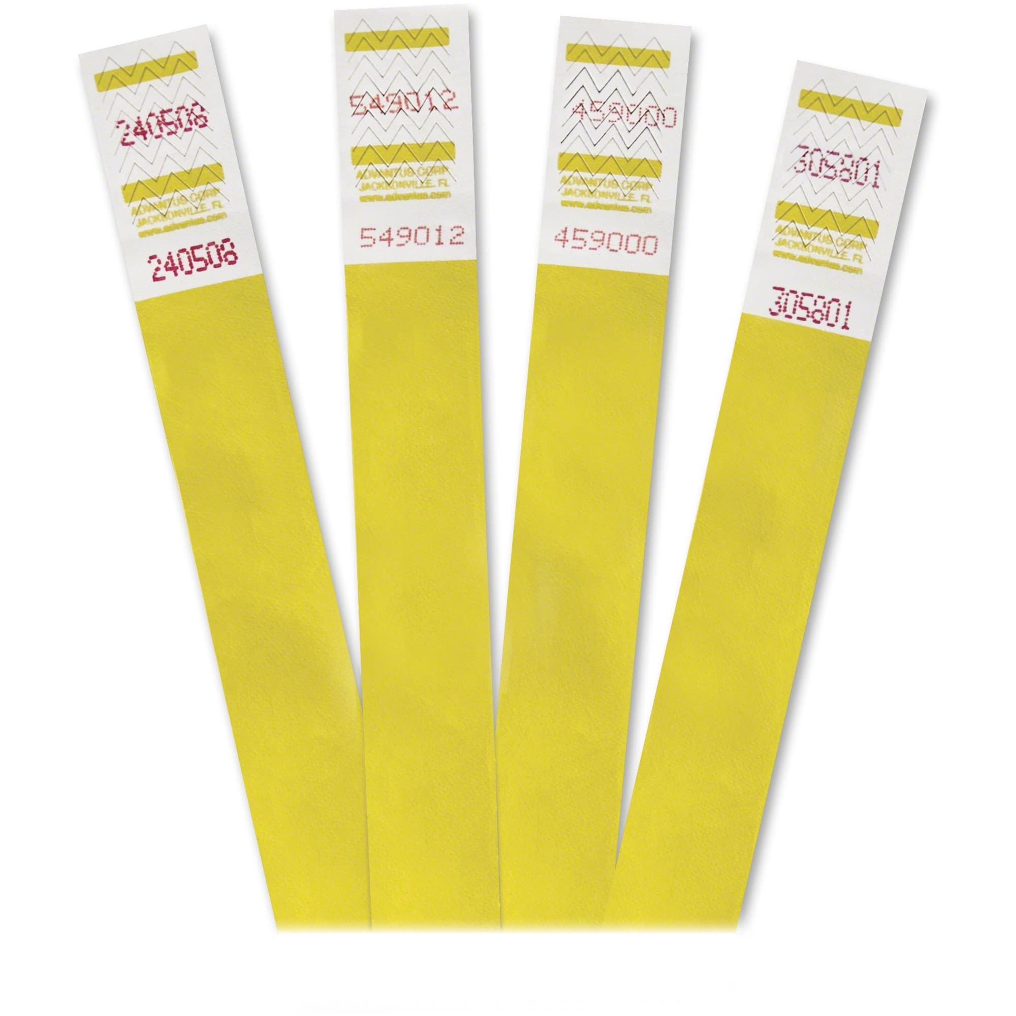 Advantus Tyvek Wristbands - 500 / Pack