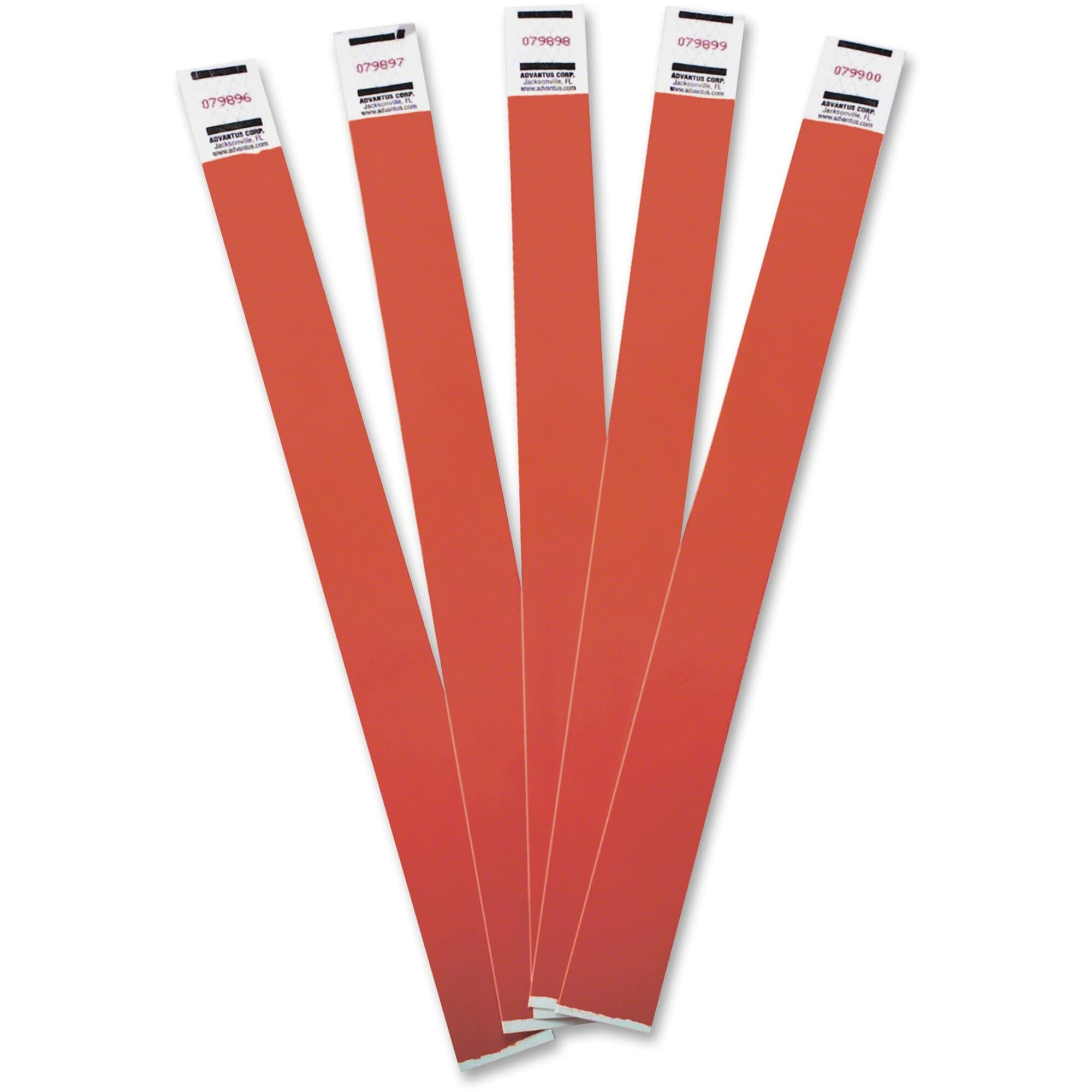 Advantus Tyvek® Wristbands - 100 / Pack