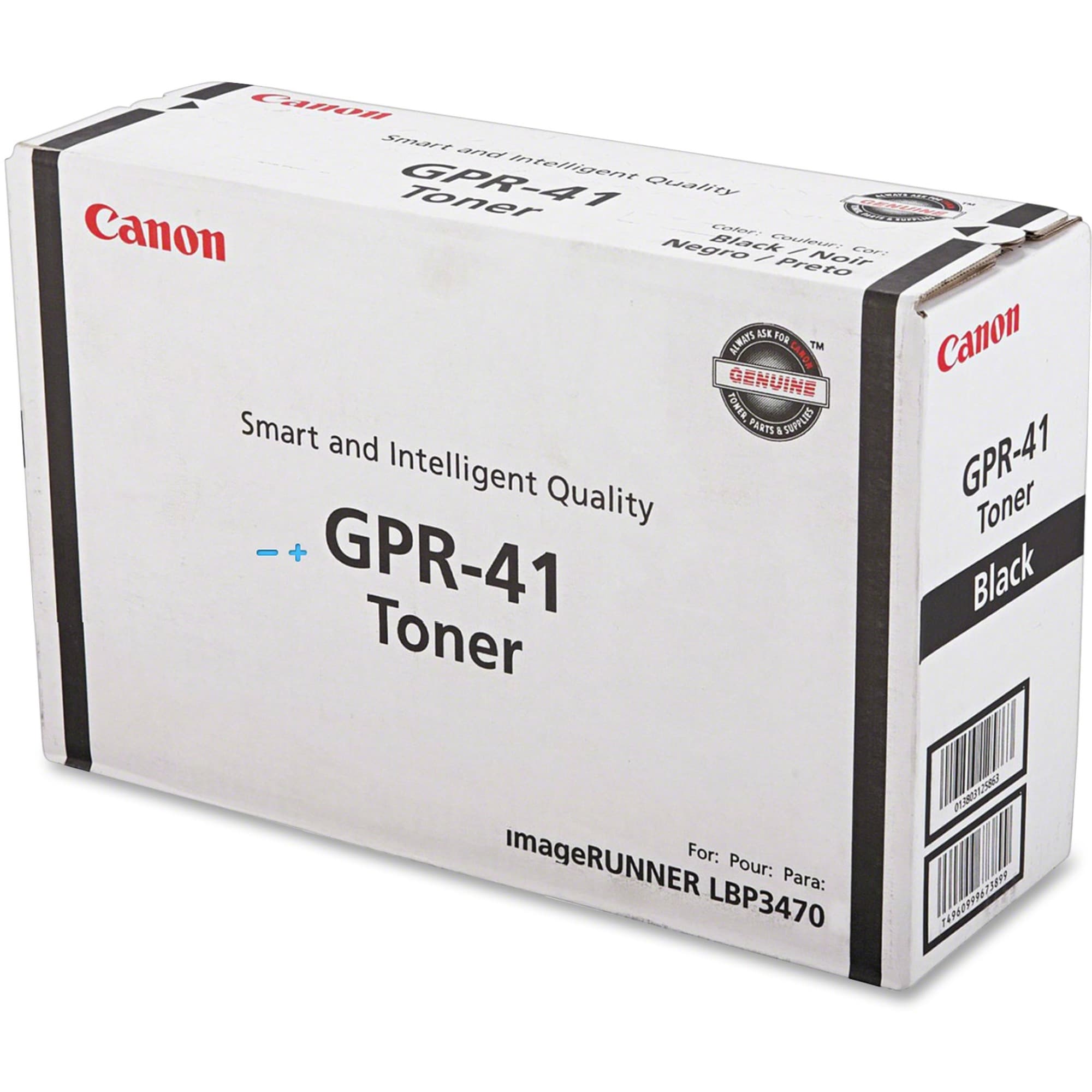 Canon GPR-41 Original Laser Toner Cartridge - Black - 1 Each