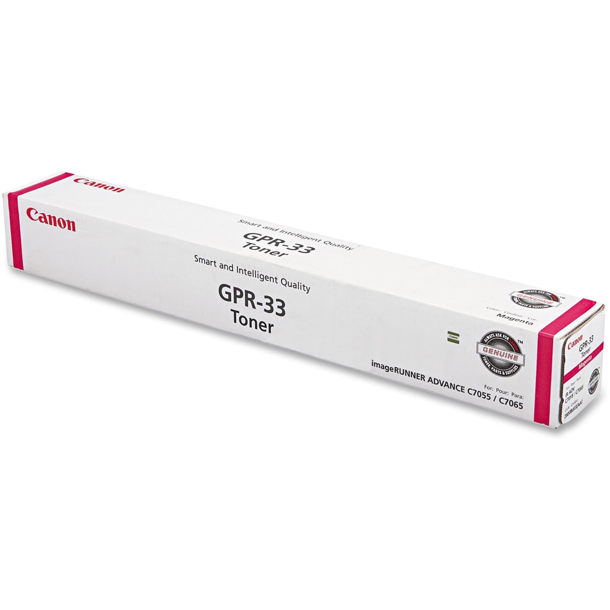 Canon GPR-33 Original Laser Toner Cartridge - Magenta - 1 Each