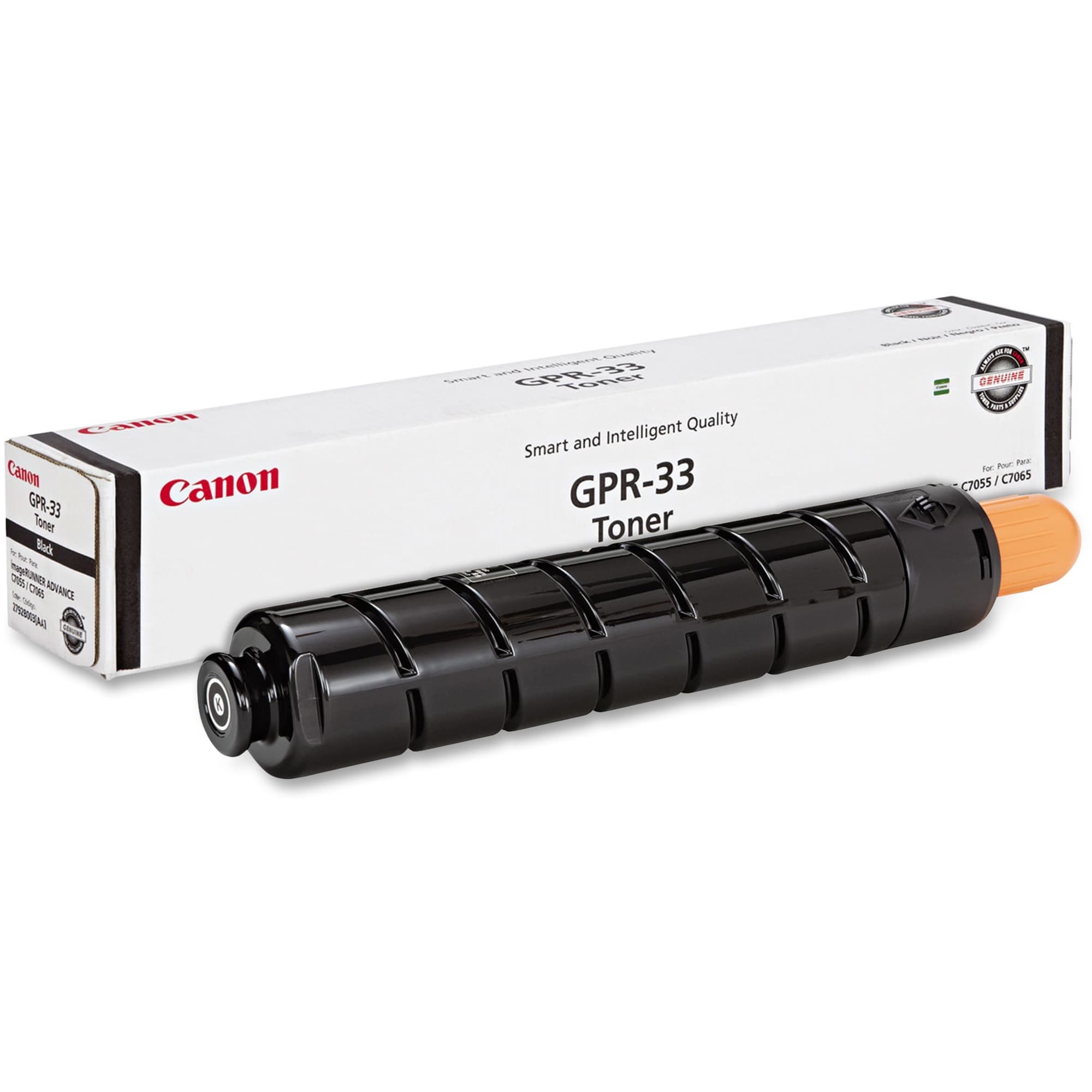 Canon GPR-33 Original Laser Toner Cartridge - Black - 1 Each