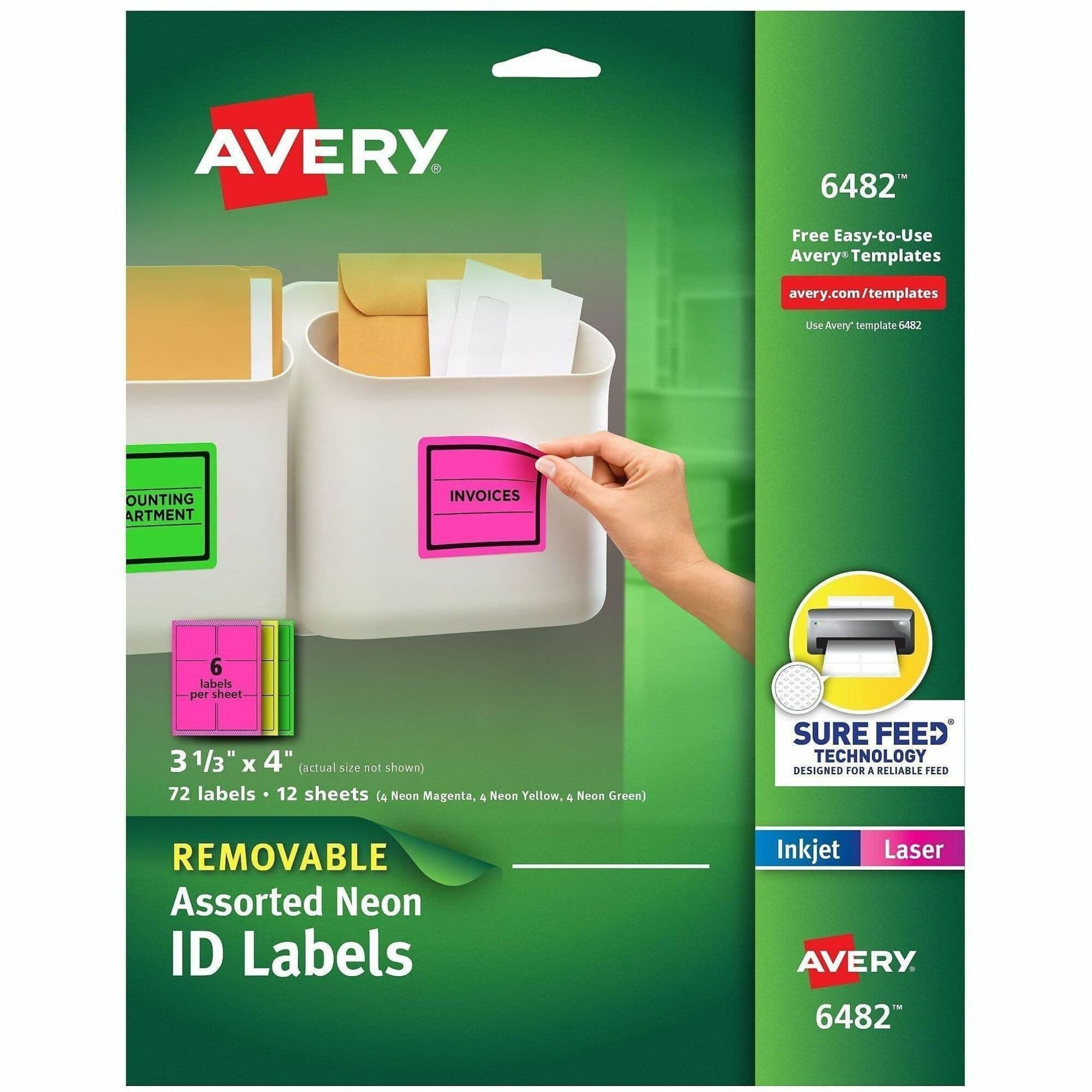 Avery® Multipurpose Label - 72 / Pack