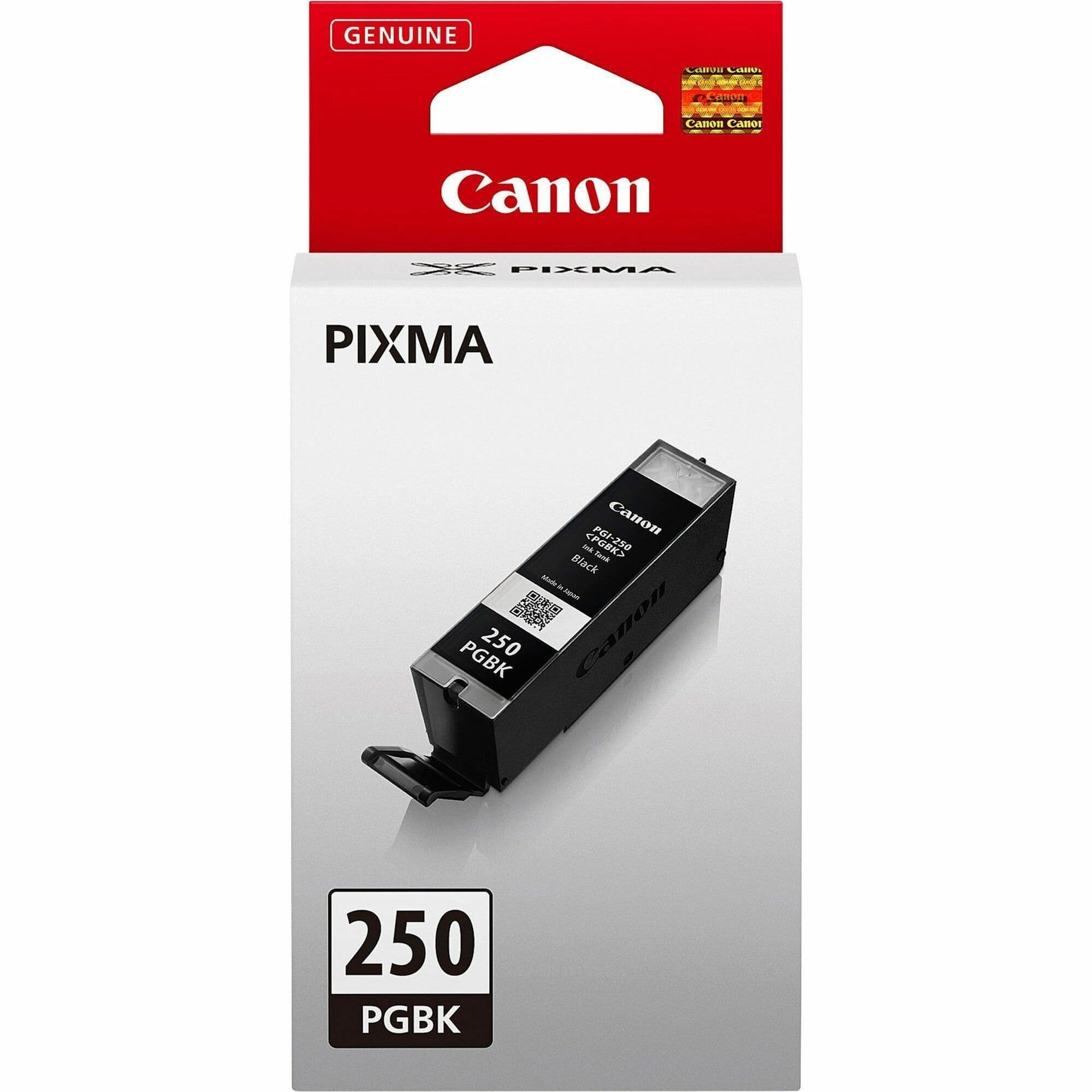 Canon PGI-250 Original Inkjet Ink Cartridge - Black - 1 Each