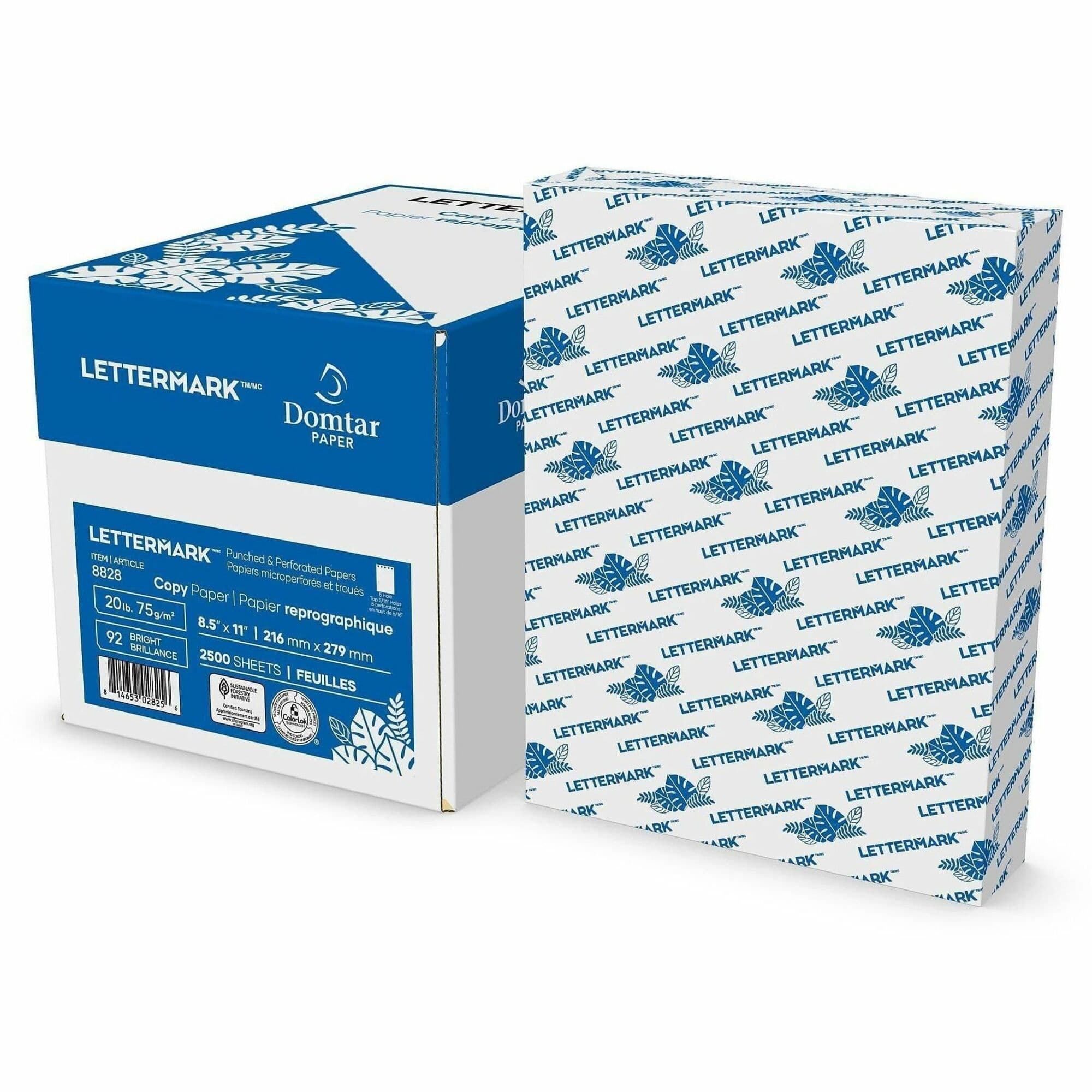 Lettermark Punched Copy Paper