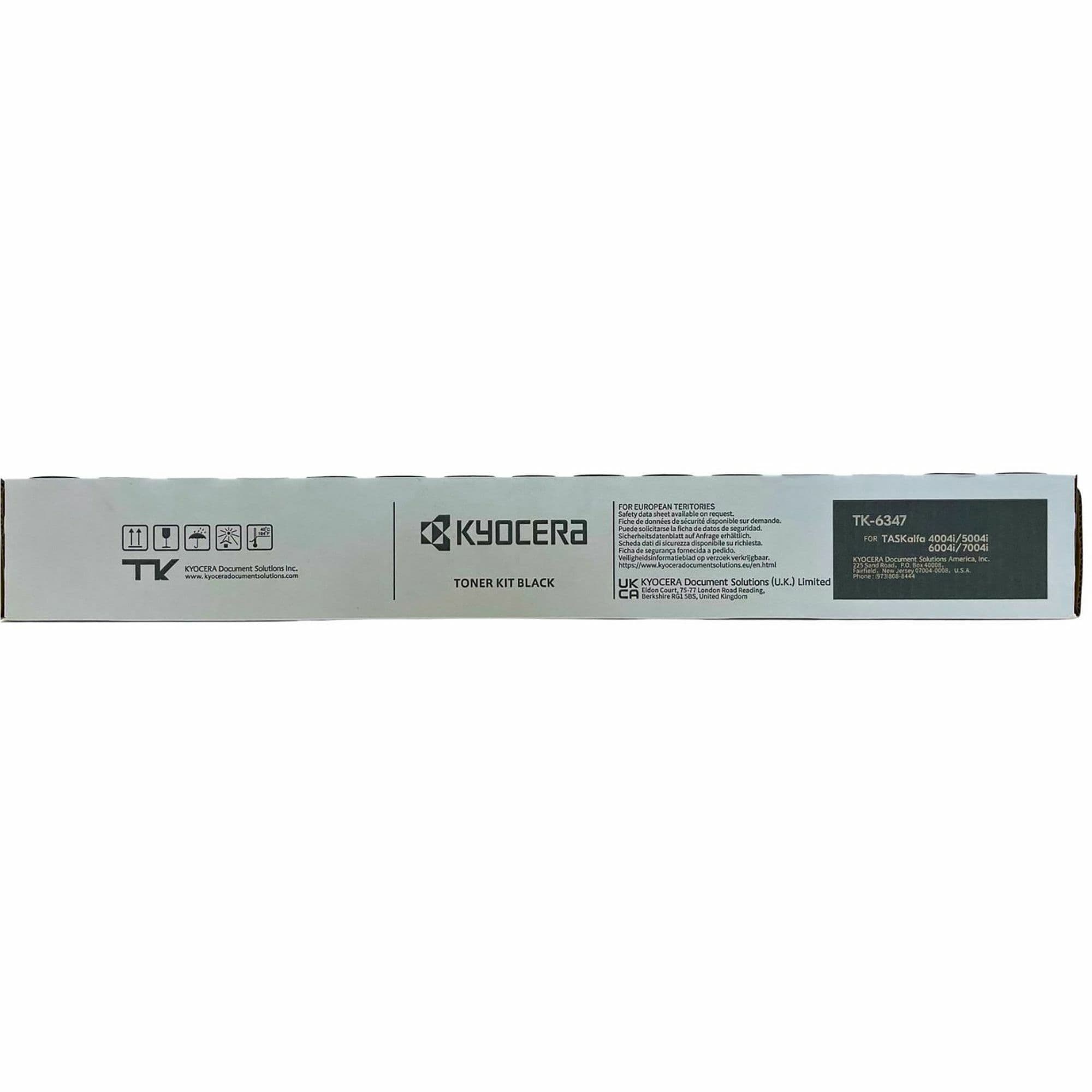 Kyocera TK-6347K Original Laser Toner Cartridge - Black - 1 Each