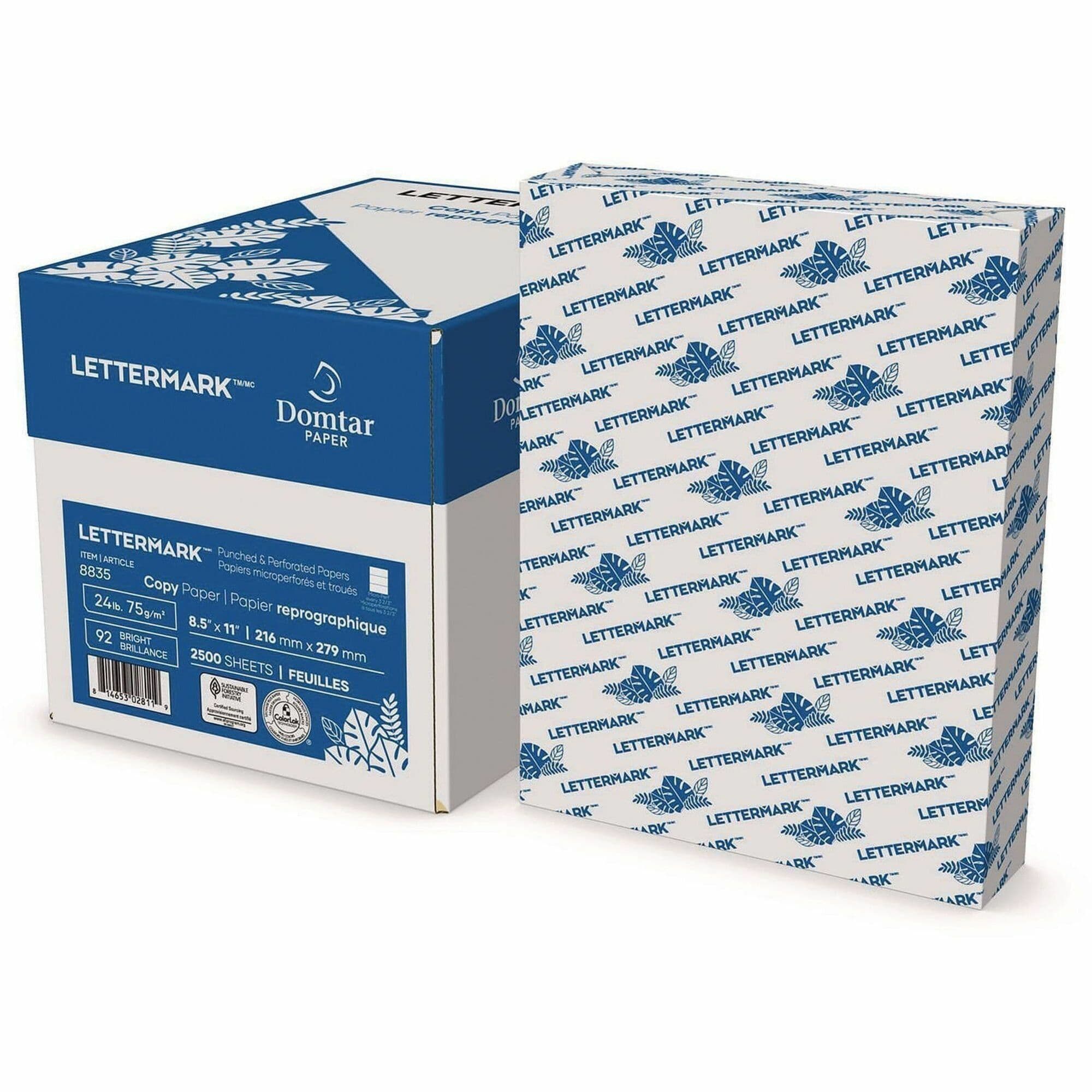 Lettermark Perforated Copy Paper - 5 / Carton