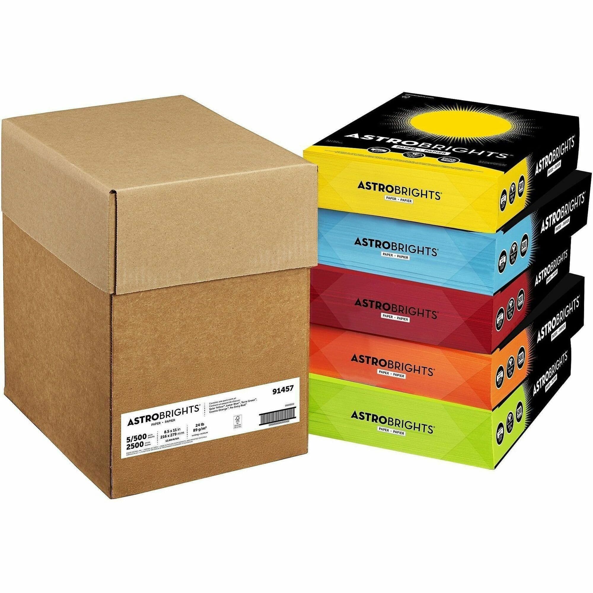 Astrobrights Colored Paper - 5 / Carton