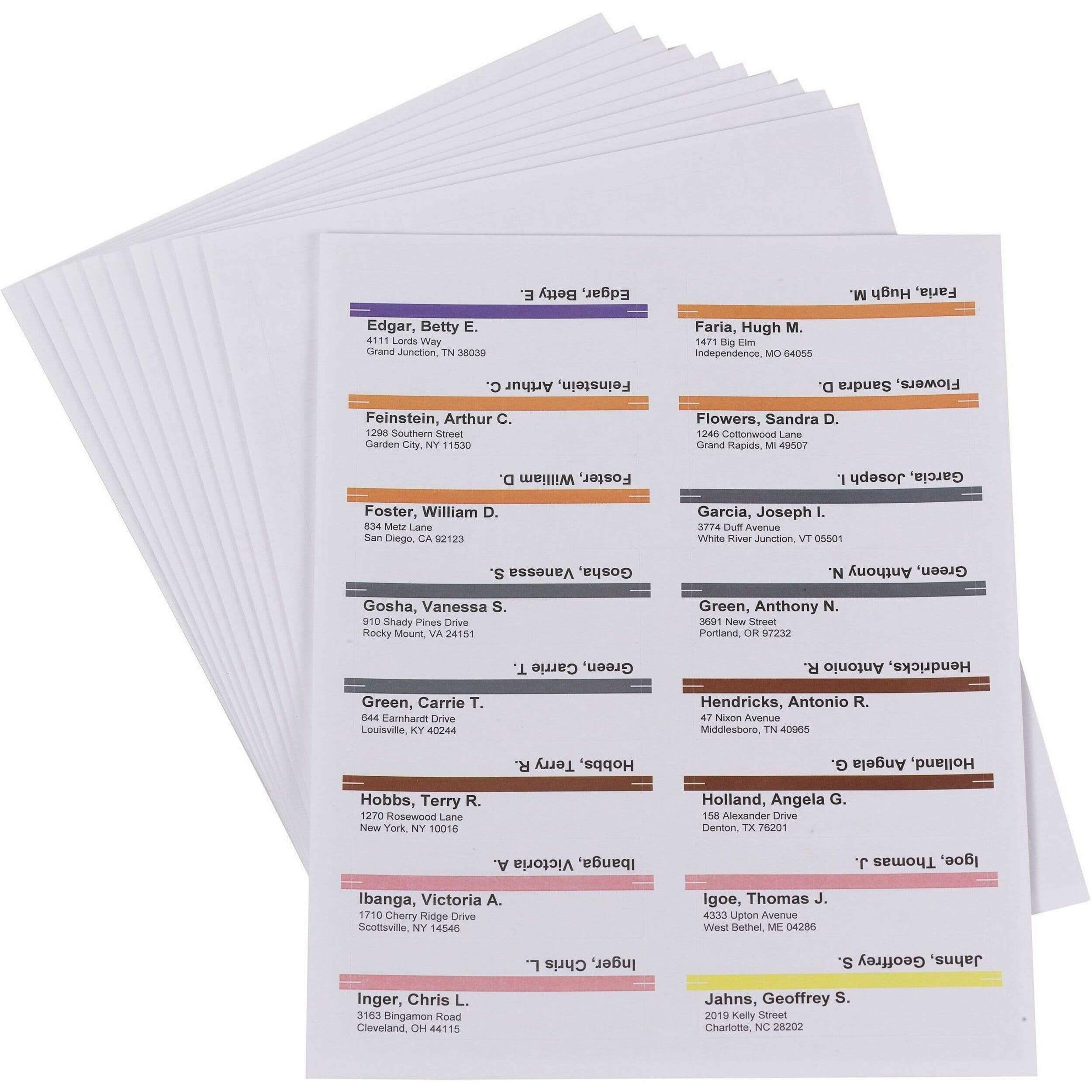 Smead Viewables Multipurpose Labels for Hanging Folders - 160 / Pack
