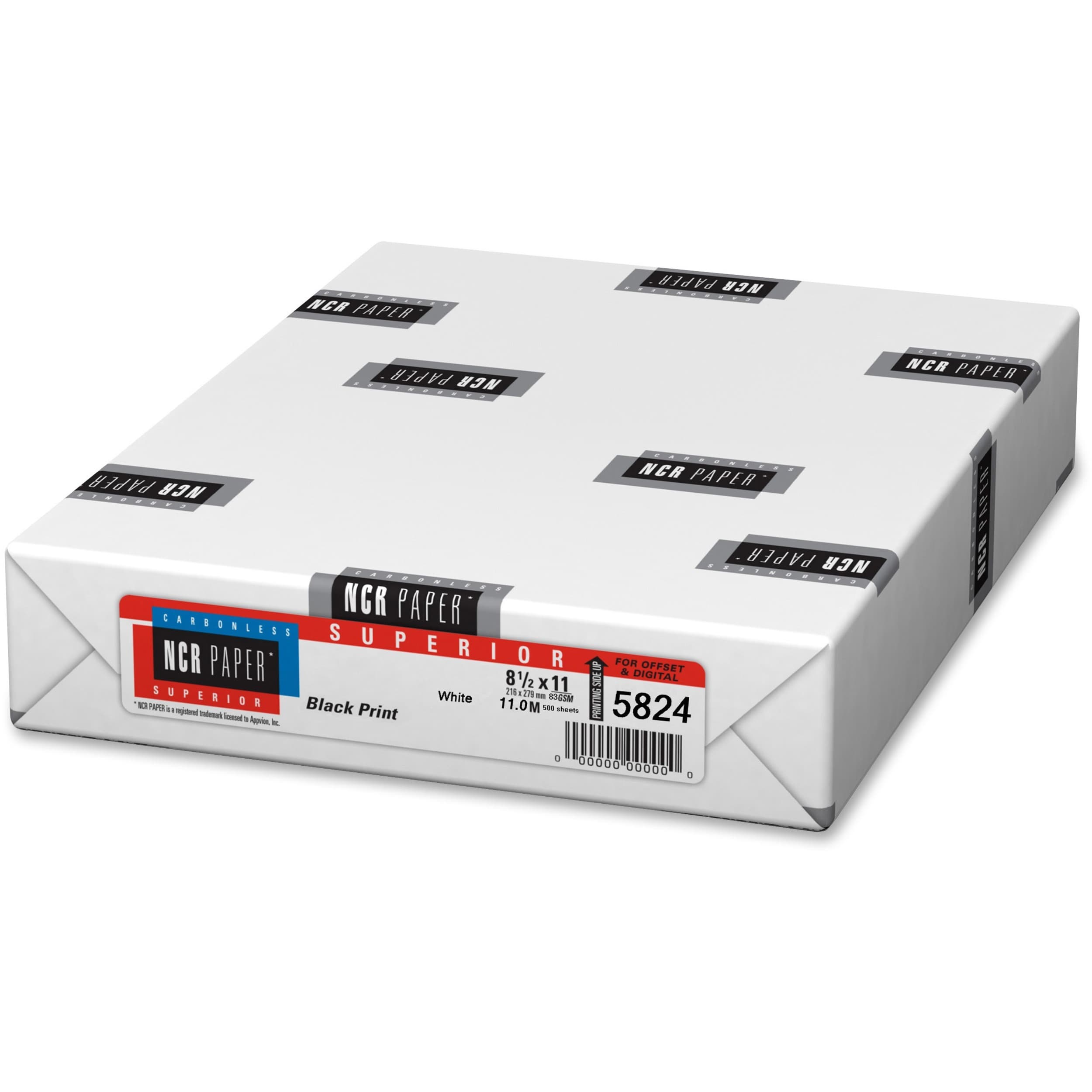 NCR Paper CFB Superior Carbonless Sheets - White - 500 / Pack