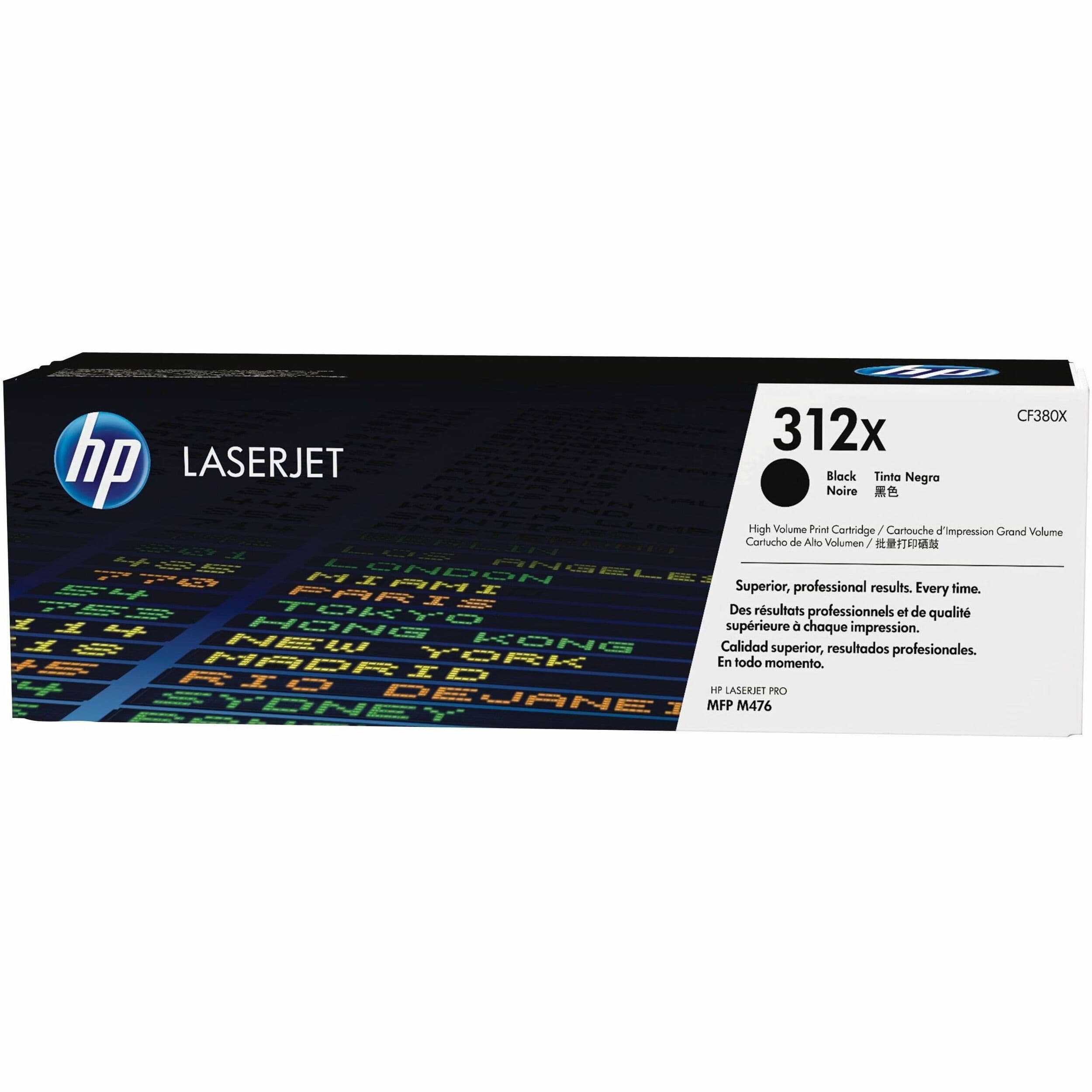 HP 312X Original Laser Toner Cartridge - Single Pack - Black - 1 Each