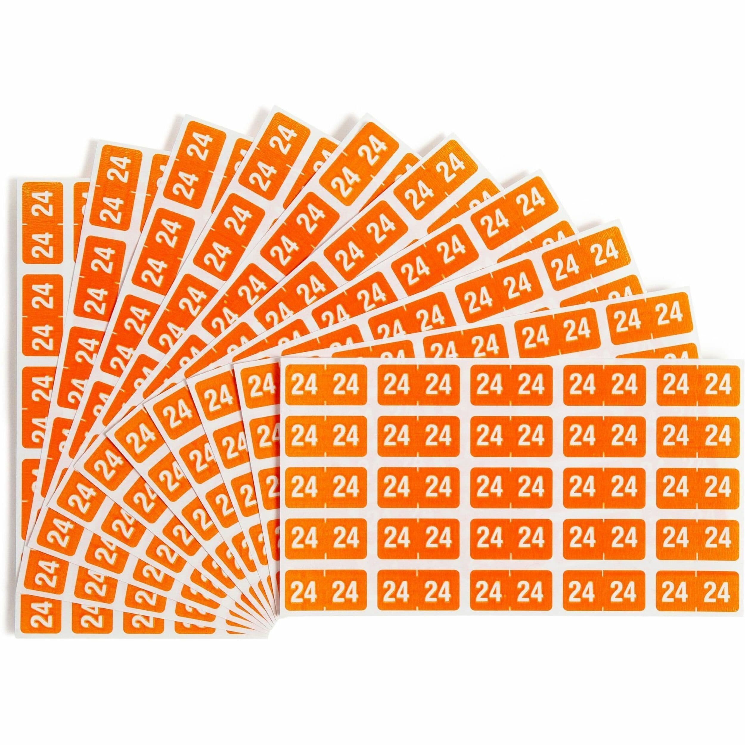Smead ETS Color-Coded Year Labels - 250 / Pack