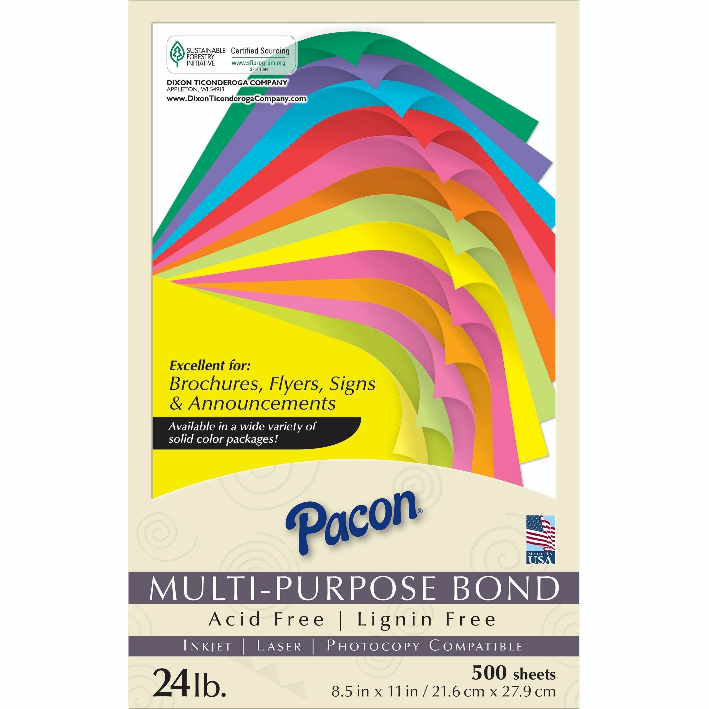 Pacon Kaleidoscope Multipurpose Paper - Cobalt Blue