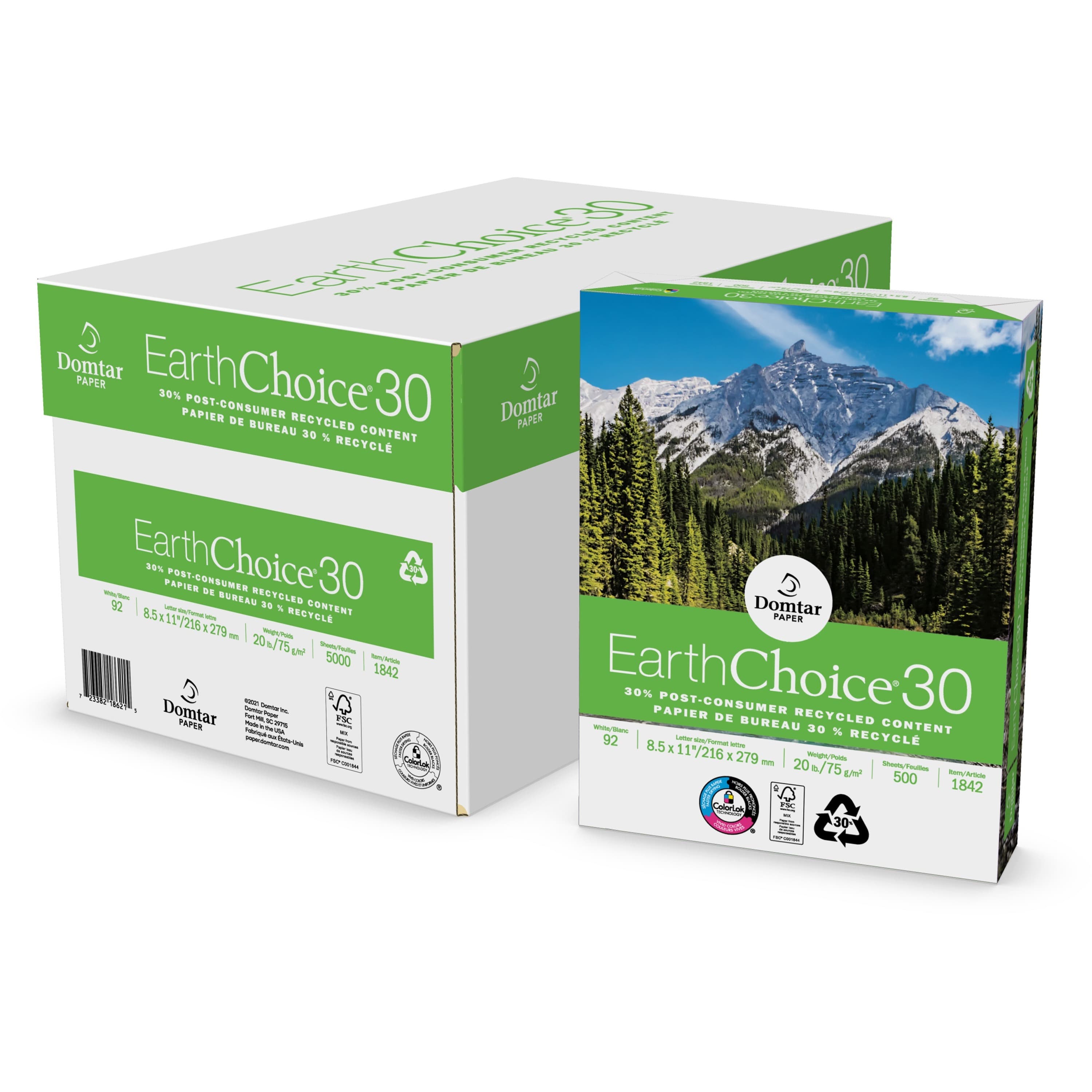 EarthChoice 30 Recycled Office Paper