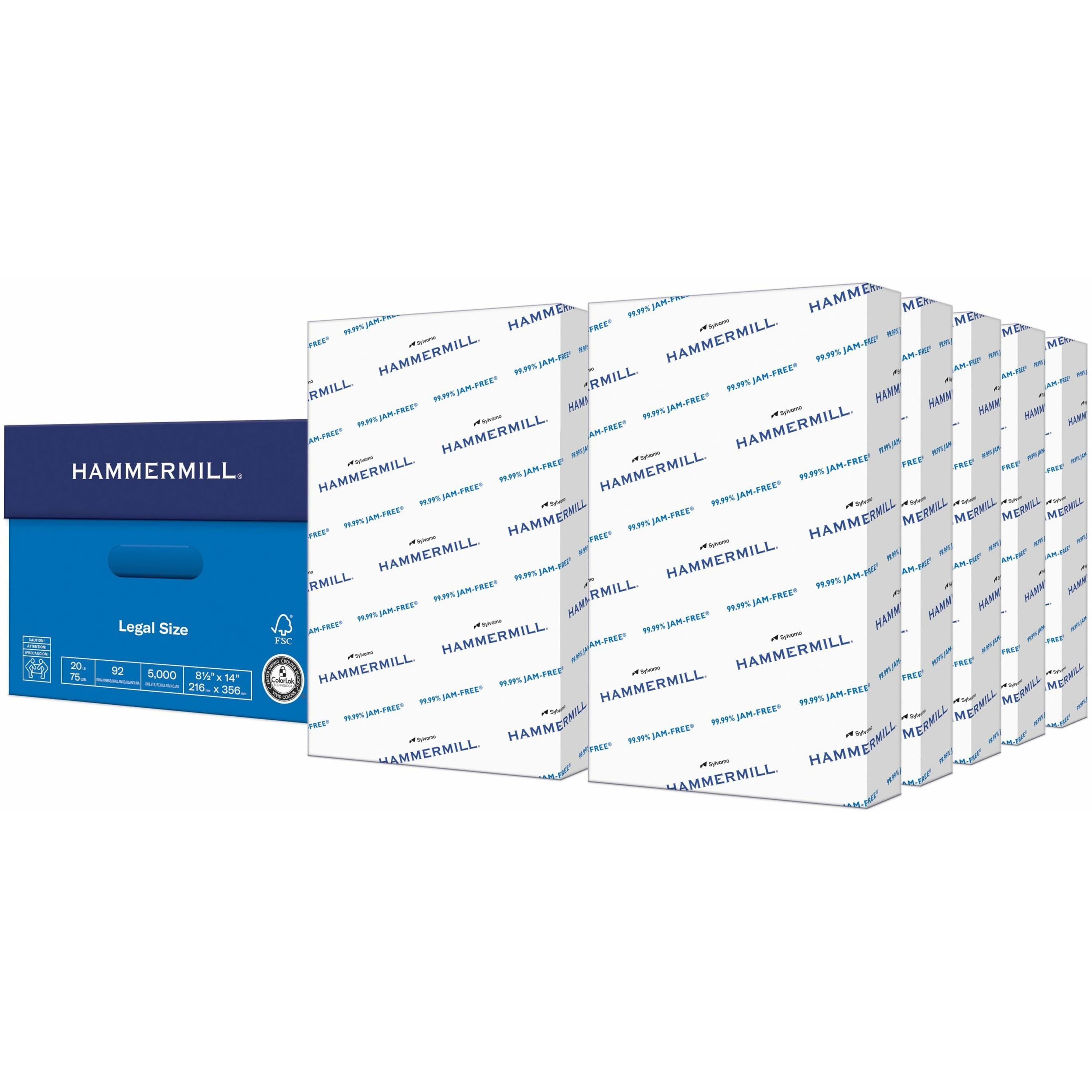 Hammermill Copy Plus Paper - White - 10 / Carton
