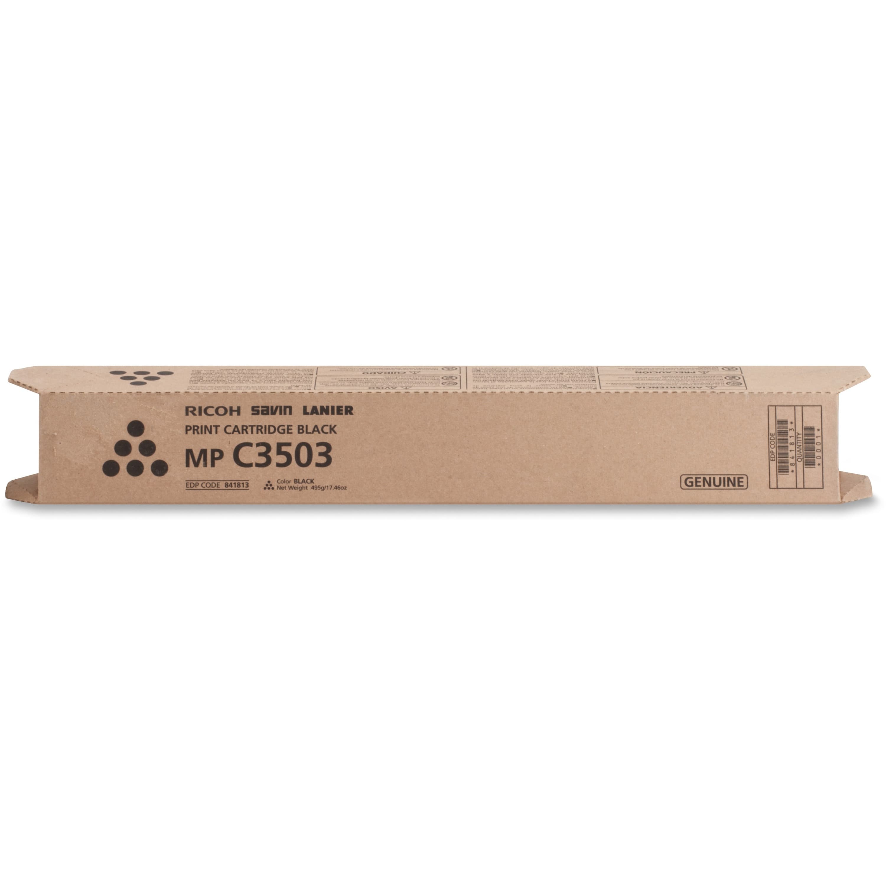 Ricoh Original Laser Toner Cartridge - Black - 1 Each