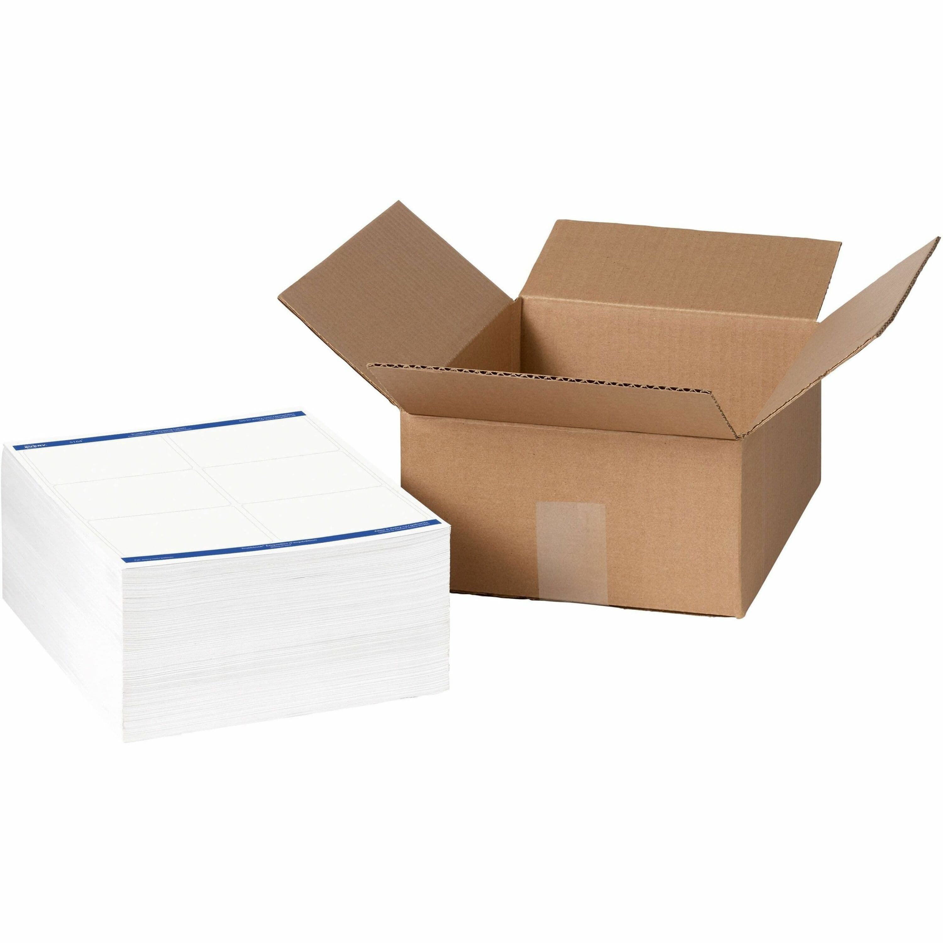 Avery® Waterproof Labels, 2" x 4" , 500 Total (05523) - 500 / Carton