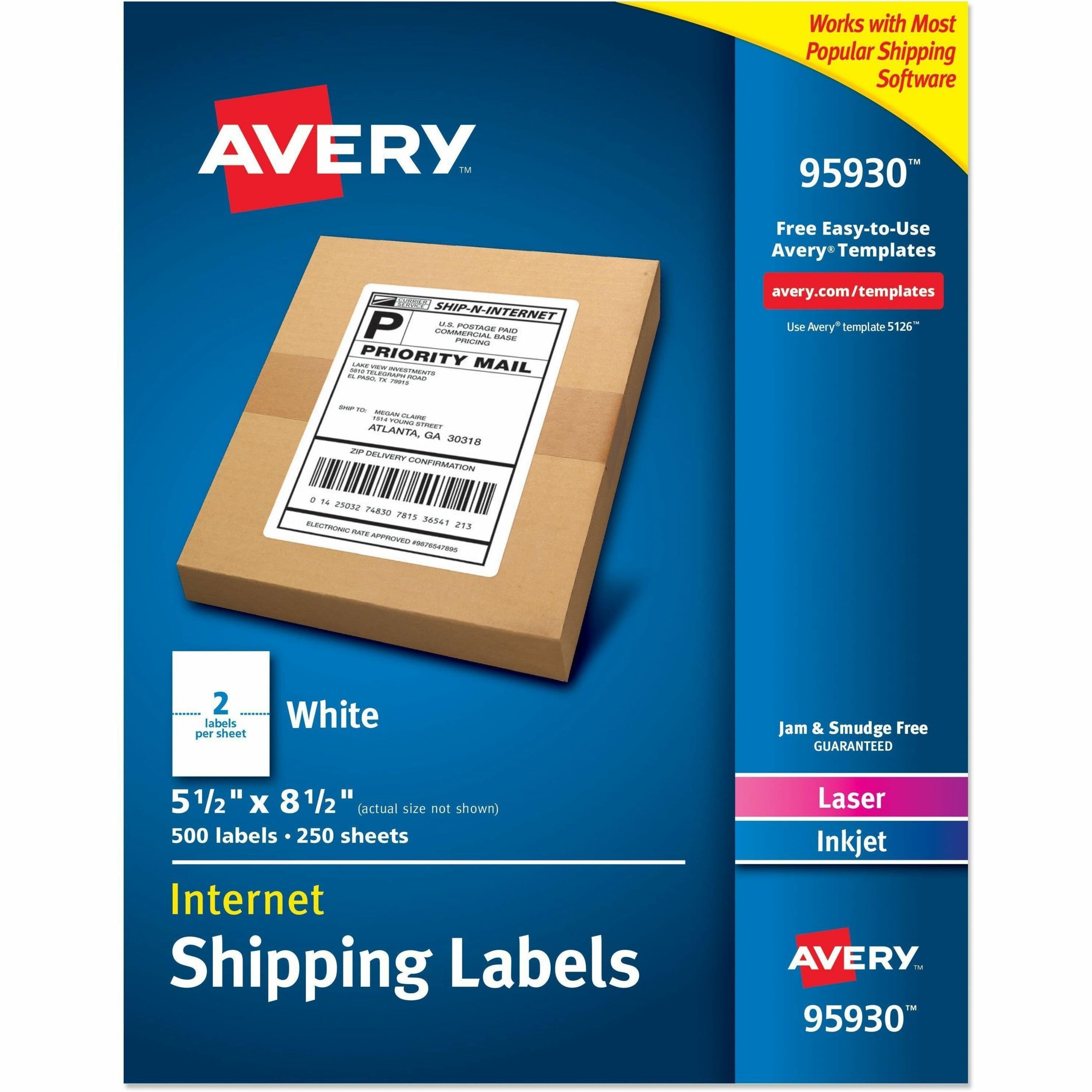 Avery® Address Label - 500 / Box