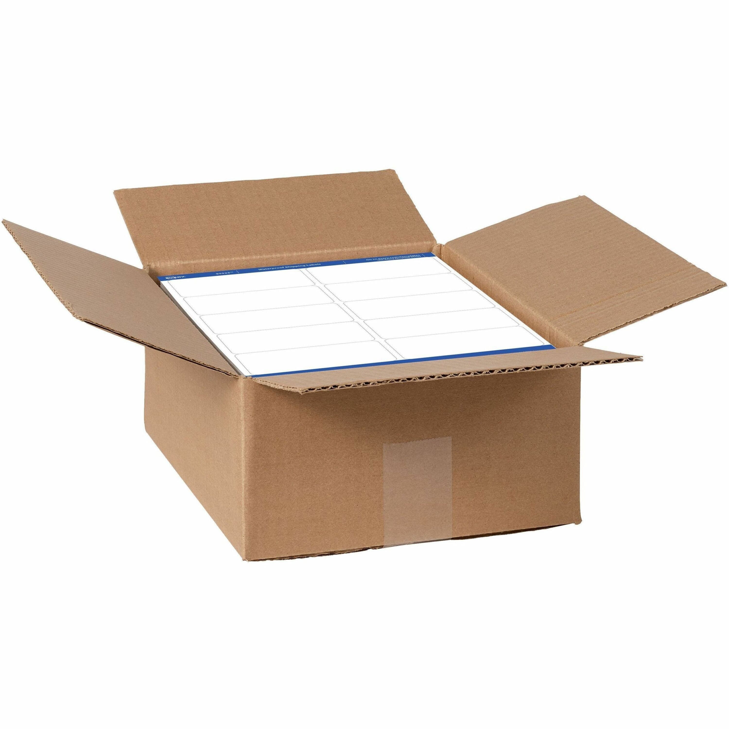 Avery® 2" x 4" Labels, Ultrahold®, 5,000 Labels (95523)