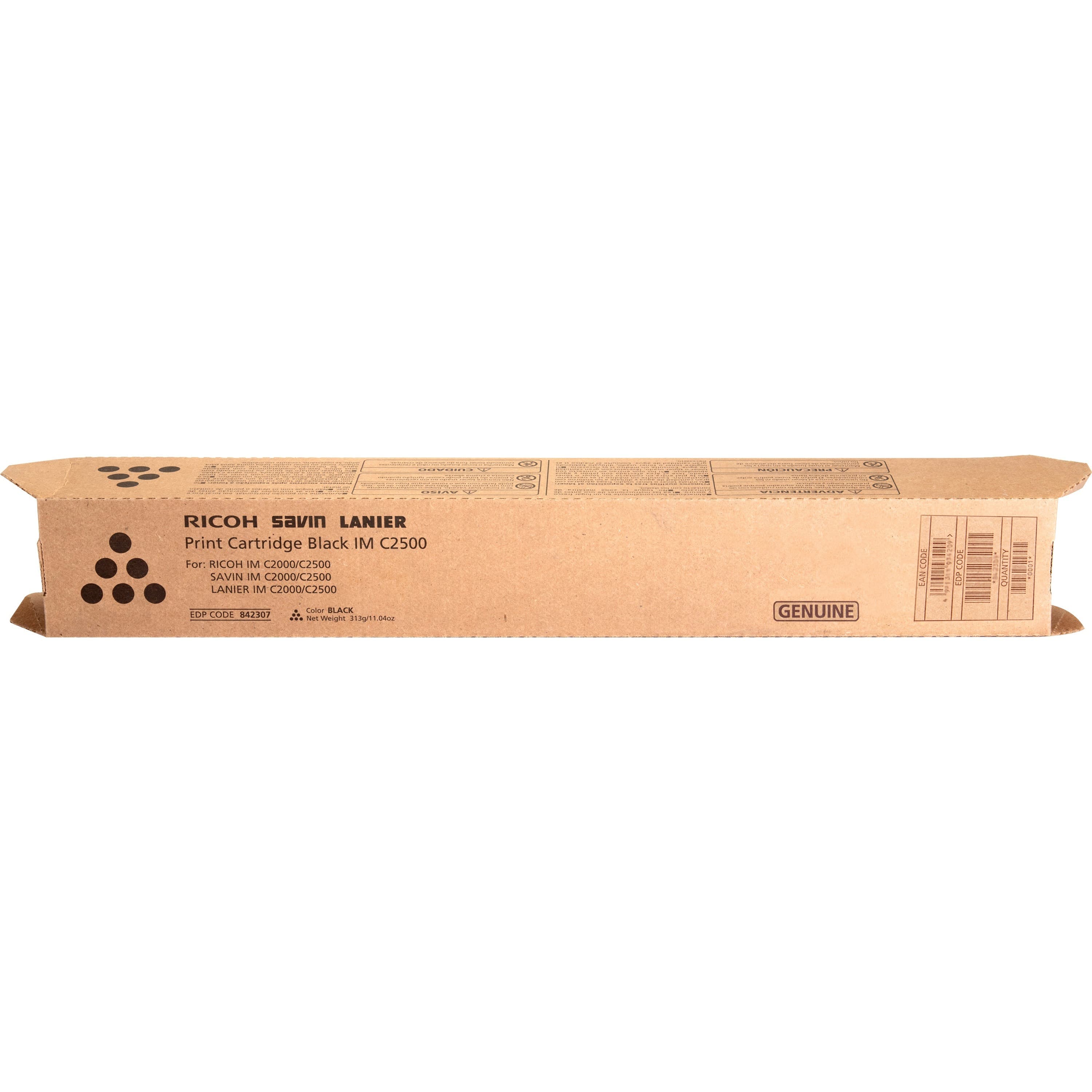 Ricoh Original Laser Toner Cartridge - Black - 1 Each