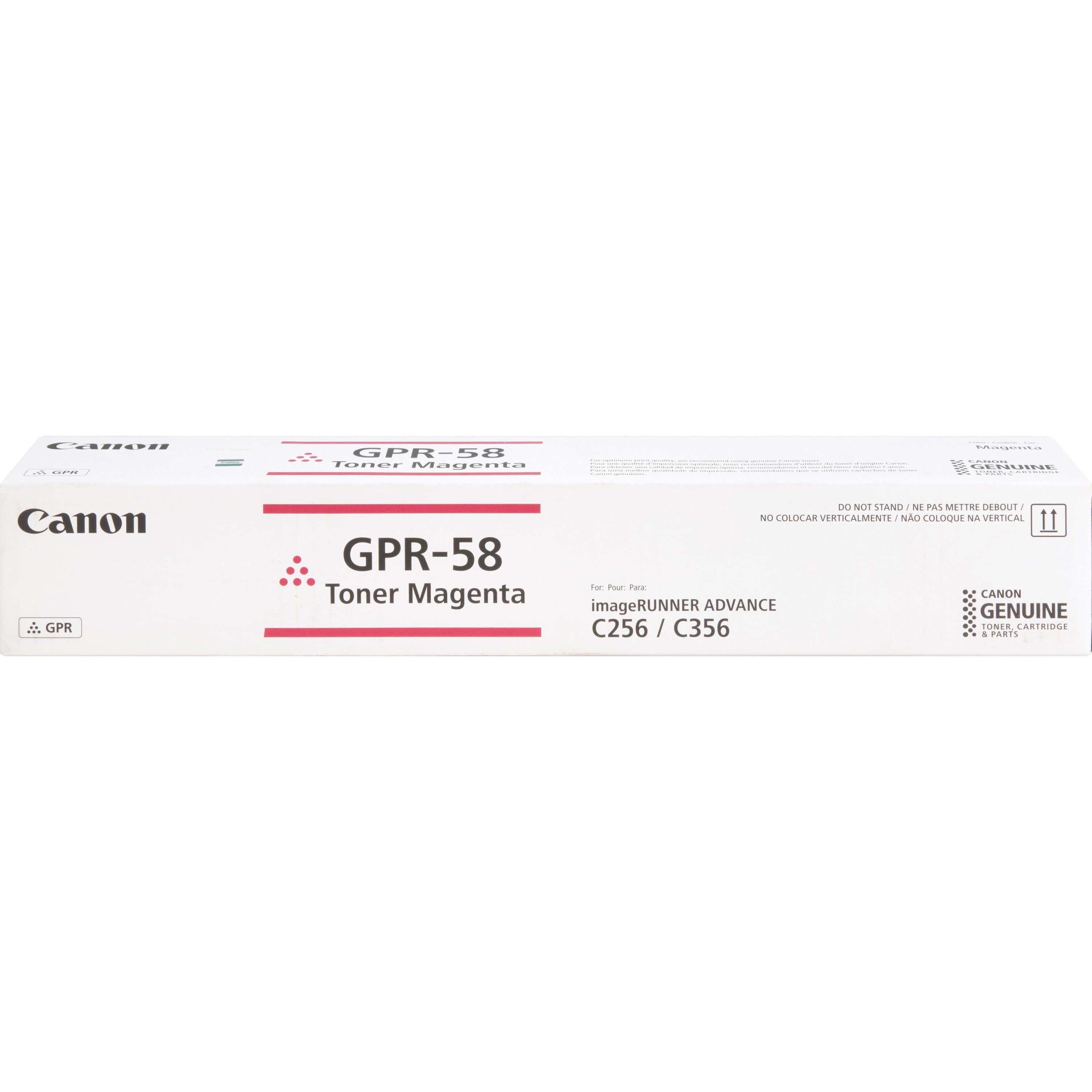 Canon GPR-58 Original Laser Toner Cartridge - Magenta - 1 Each