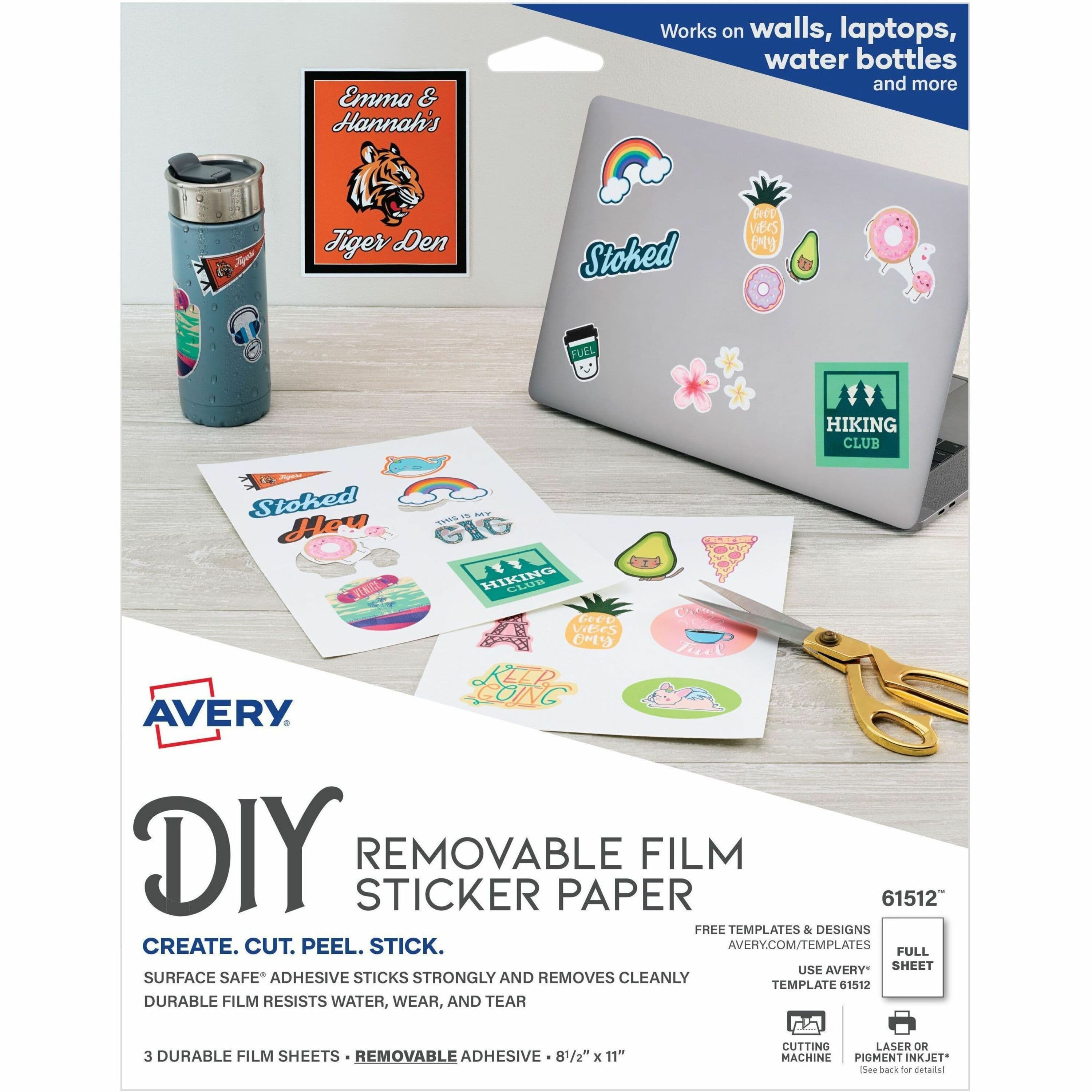 Avery® Surface Safe Printable Decal Stickers