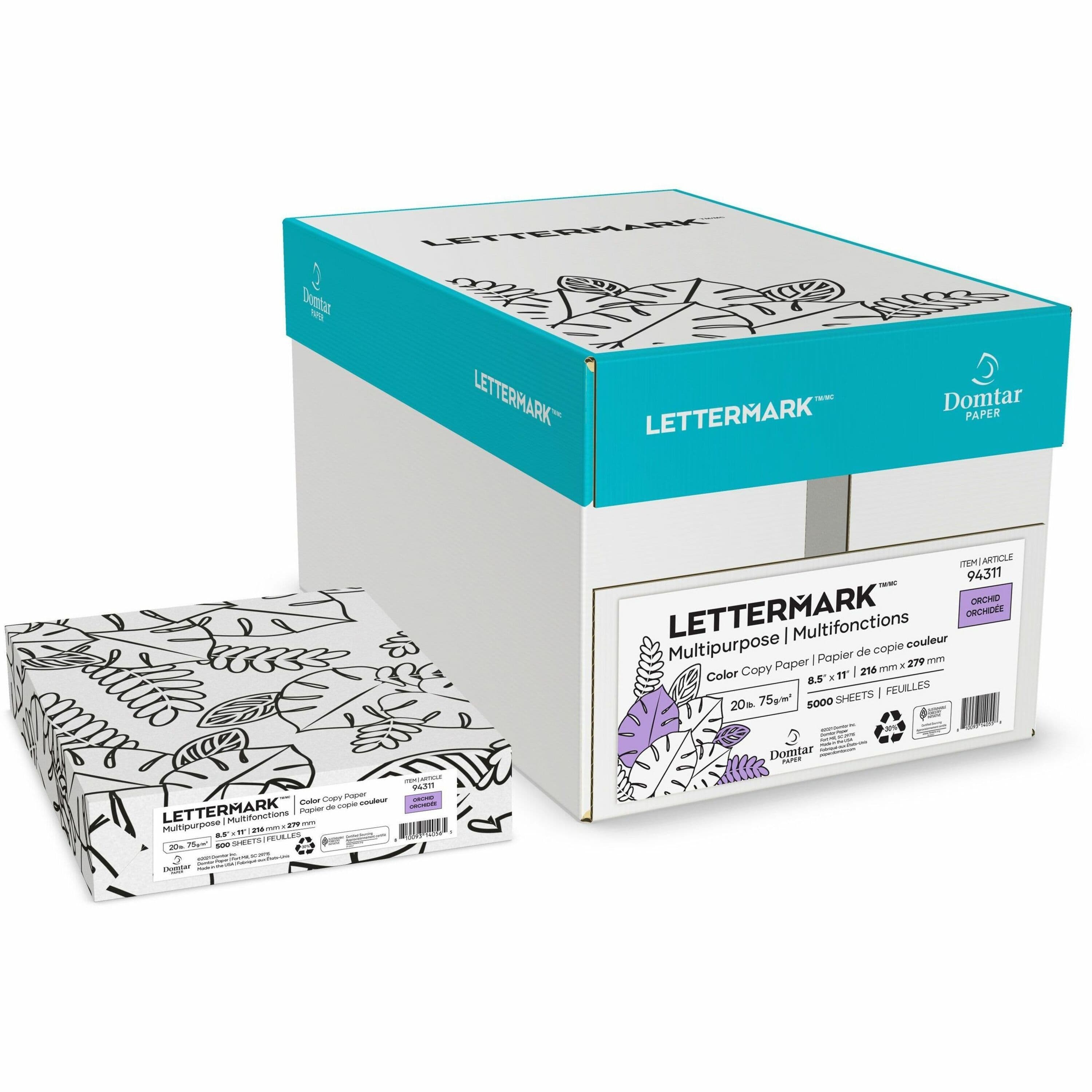 Lettermark Multipurpose Color Copy Paper - 10 / Carton