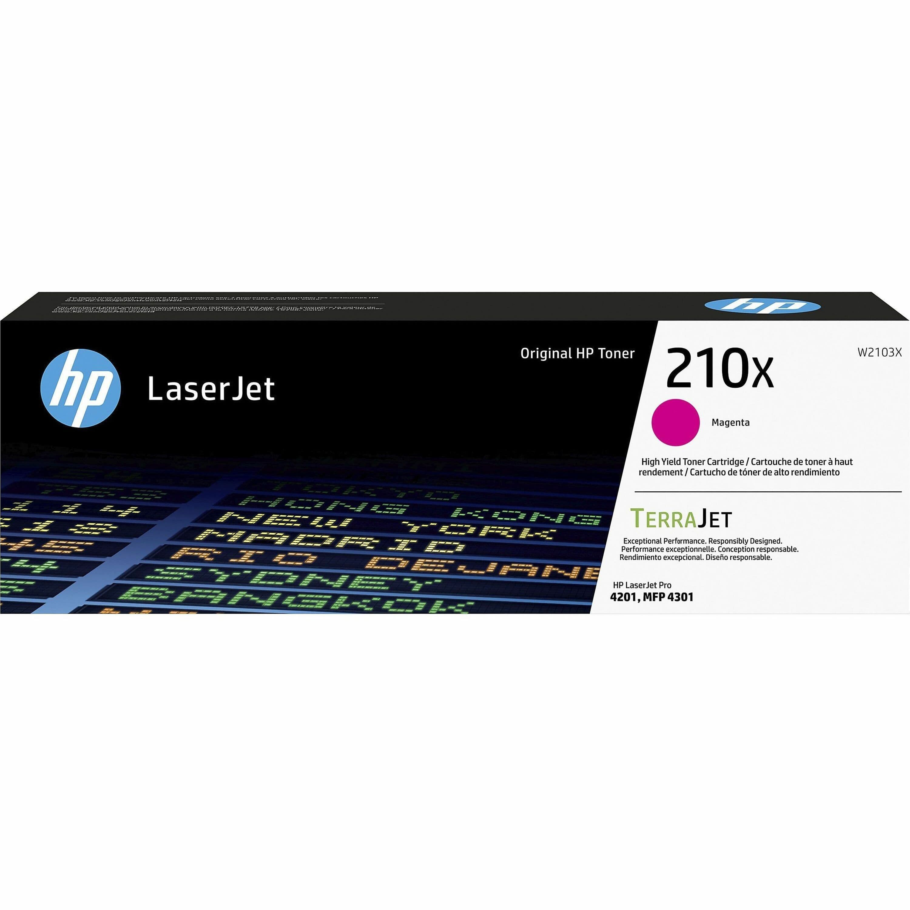 HP 210X Original High Yield Laser Toner Cartridge - Magenta - 1 Each